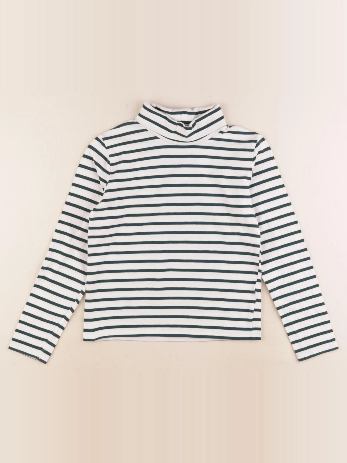 Vertbaudet - sous-pull vert - 8 ans