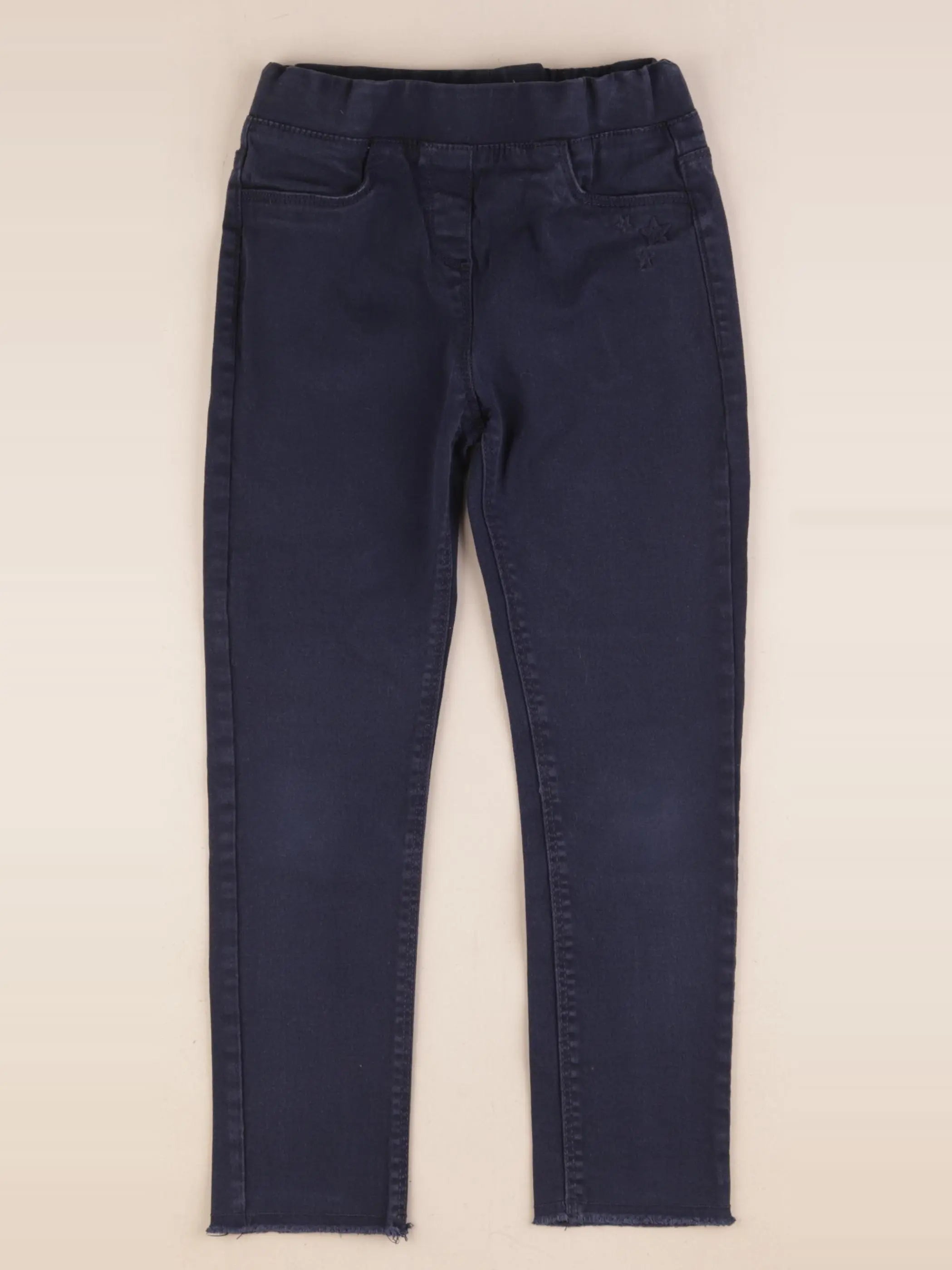 Vertbaudet - jegging bleu - 7 ans