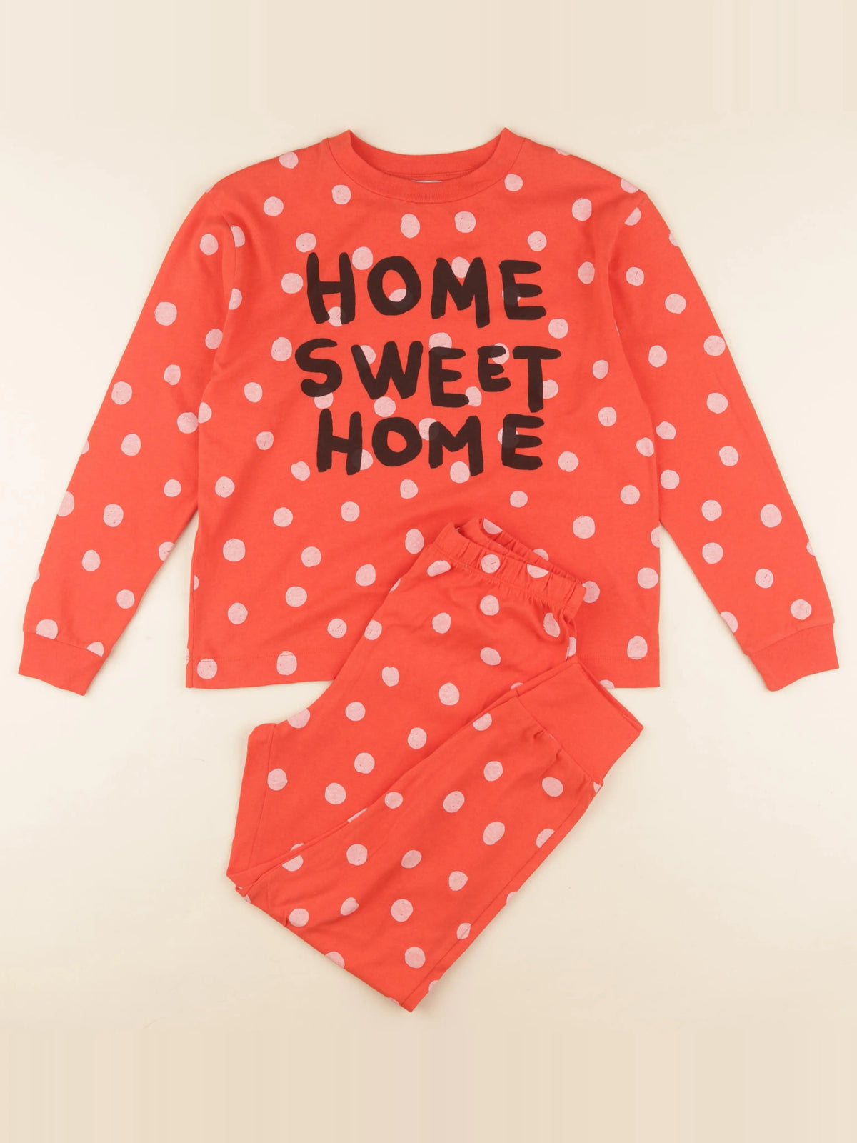 Pyjama coton rouge