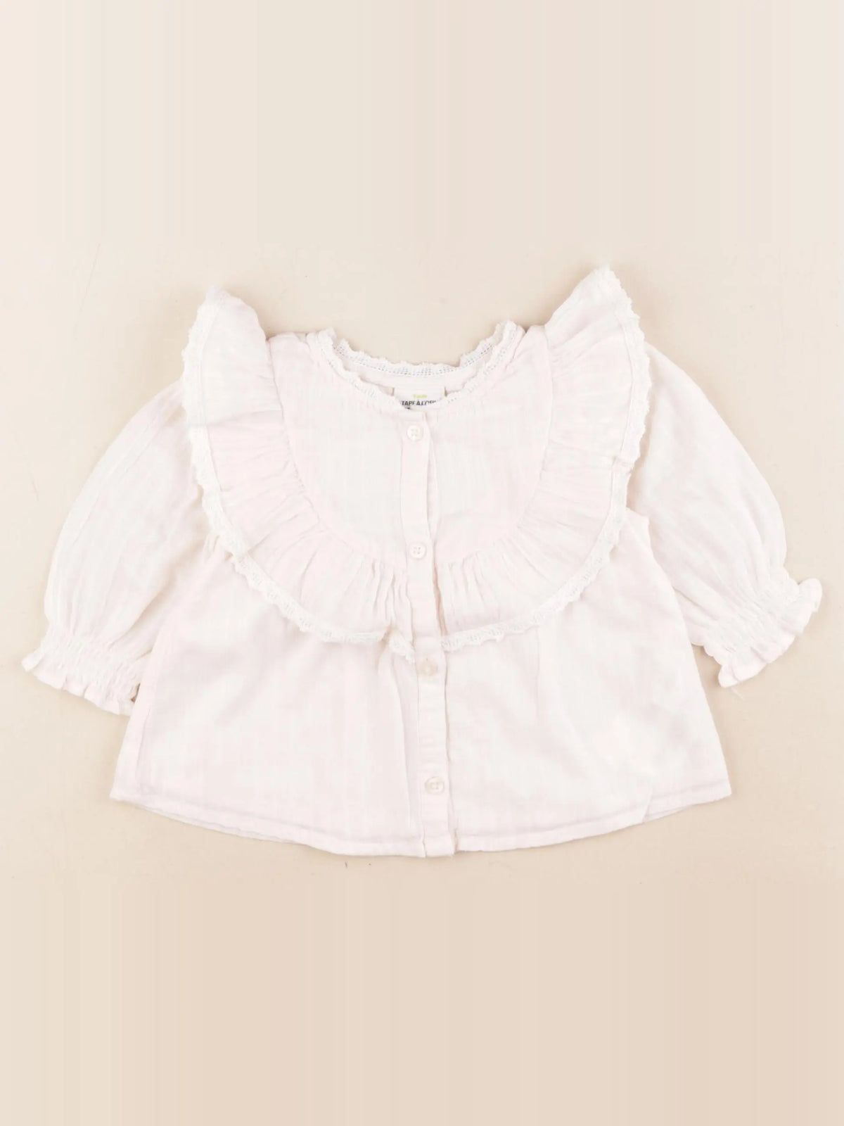 Tape à l'oeil - blouse rose - 12 mois