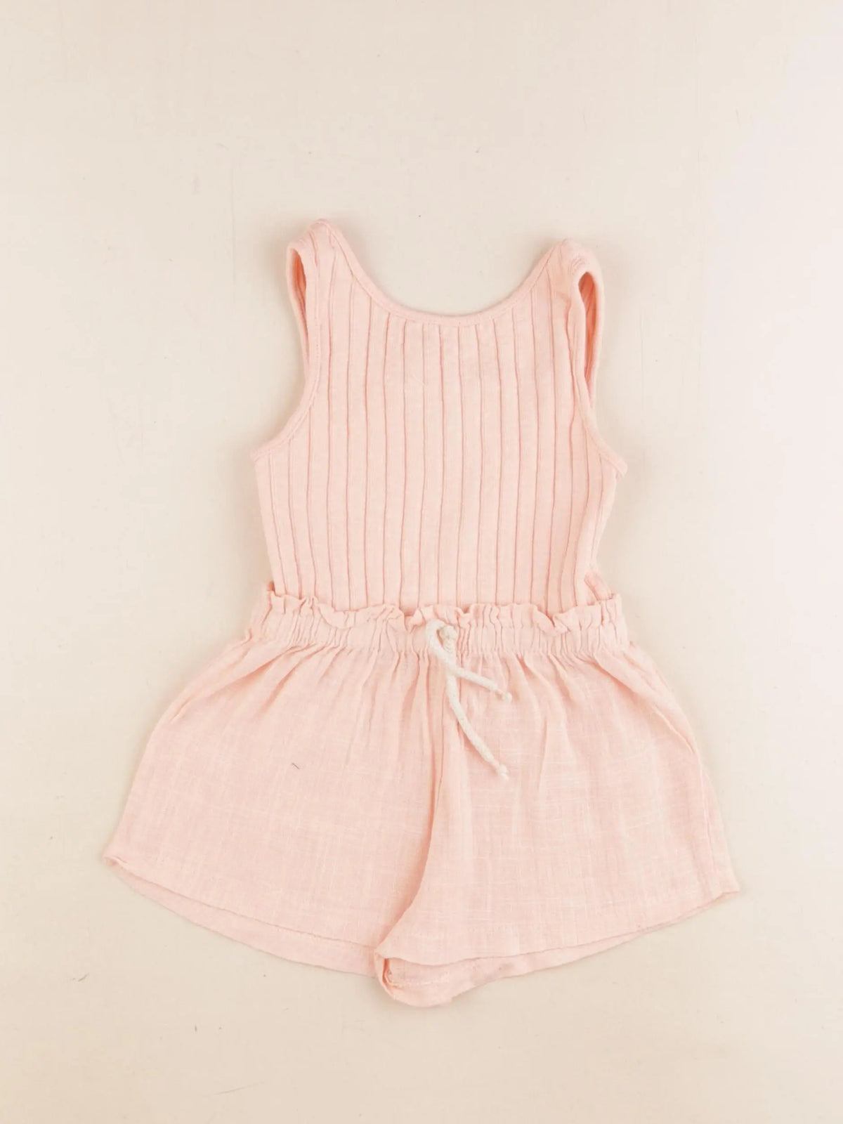 Zara - combinaison rose - 2/3 ans