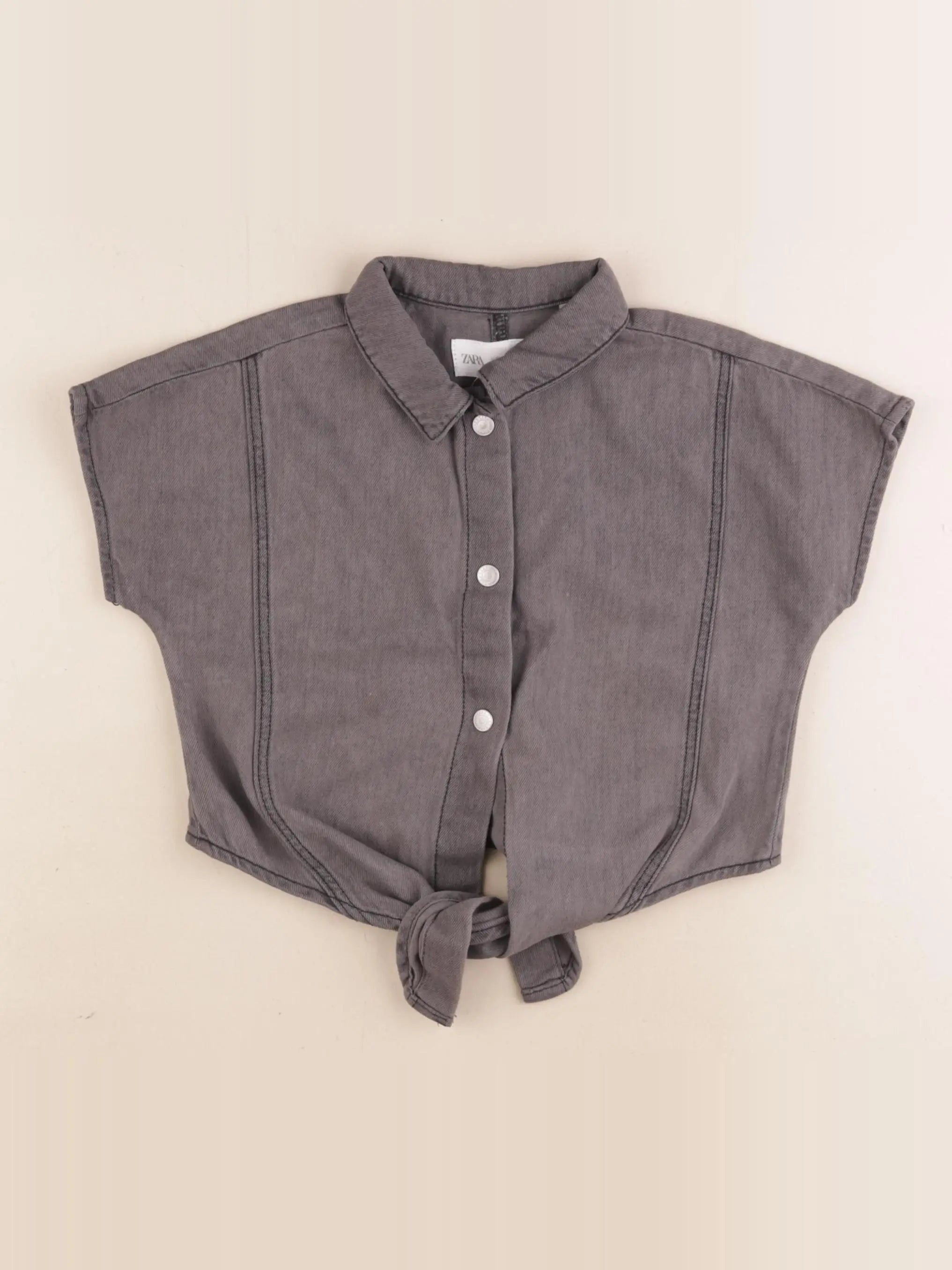 Zara - blouse taupe - 5 ans