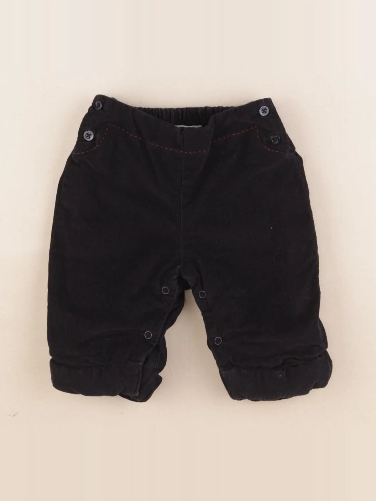 Jacadi - pantalon doublé bleu - 3 mois