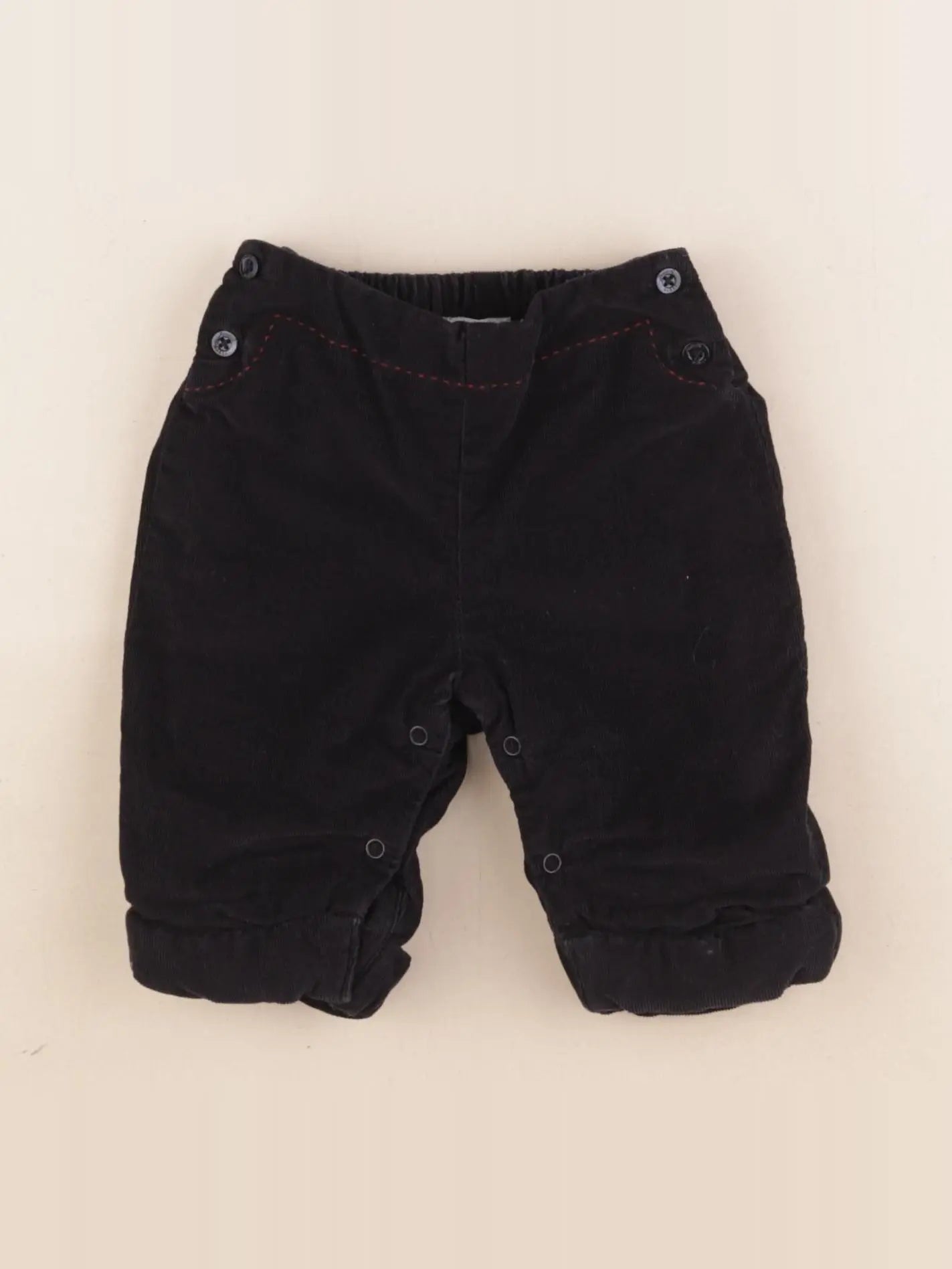 Jacadi - pantalon doublé bleu - 3 mois