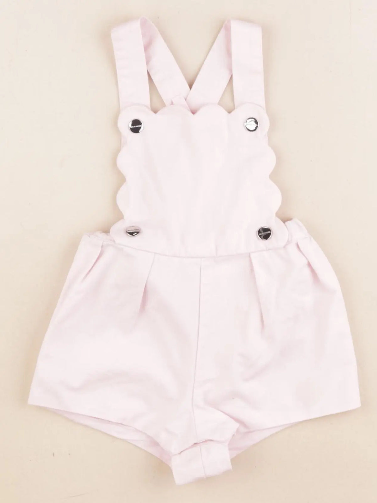 Jacadi - salopette rose - 6 mois