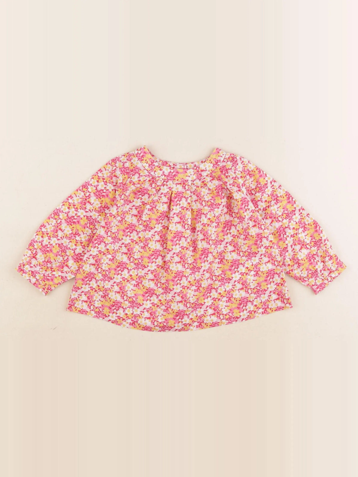 Jacadi - blouse liberty multicolore - 6 mois