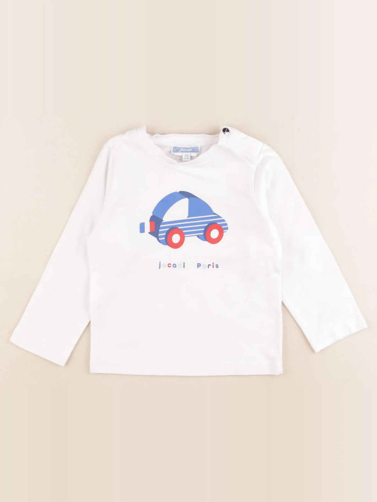 Jacadi - tee-shirt blanc - 18 mois