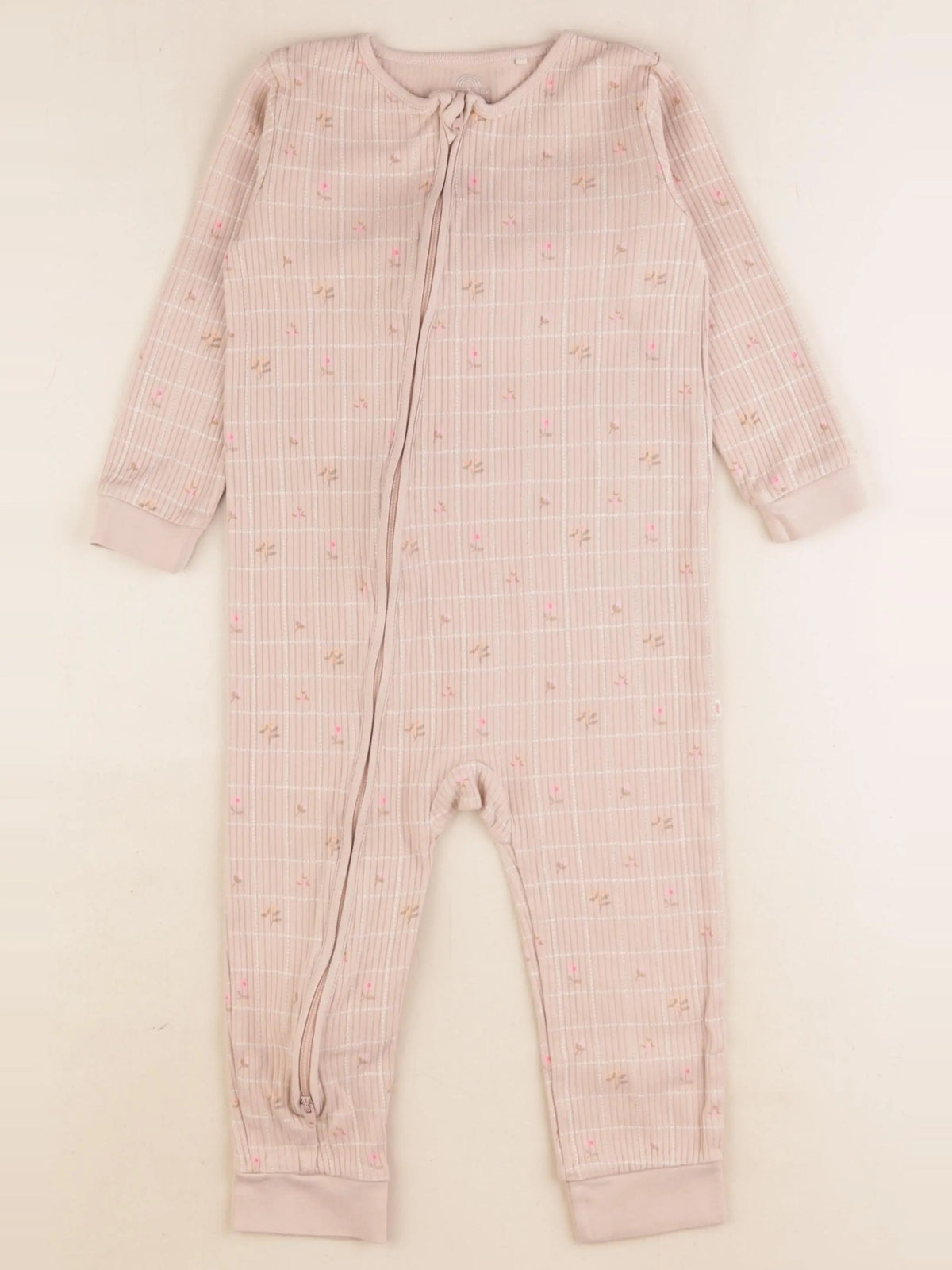 Next - pyjama coton beige - 2/3 ans
