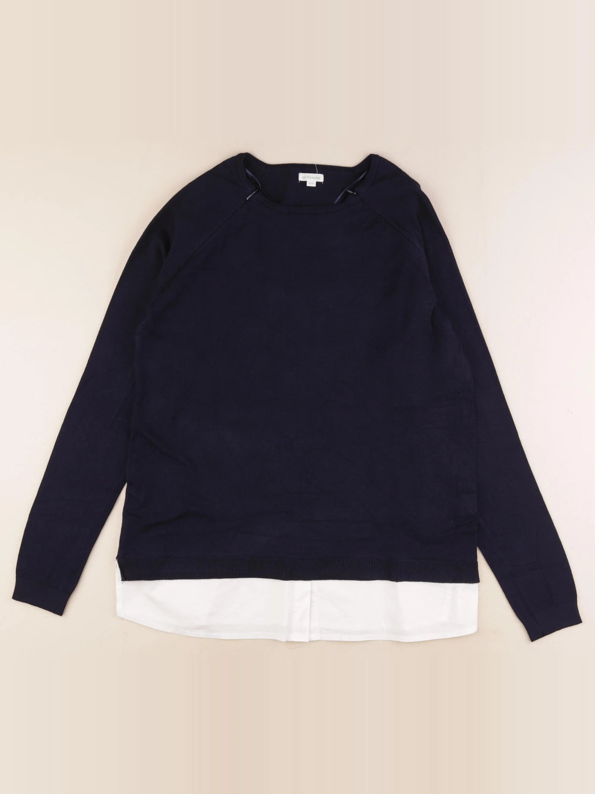 Vertbaudet - pull grossesse, allaitement bleu - 38 à 40