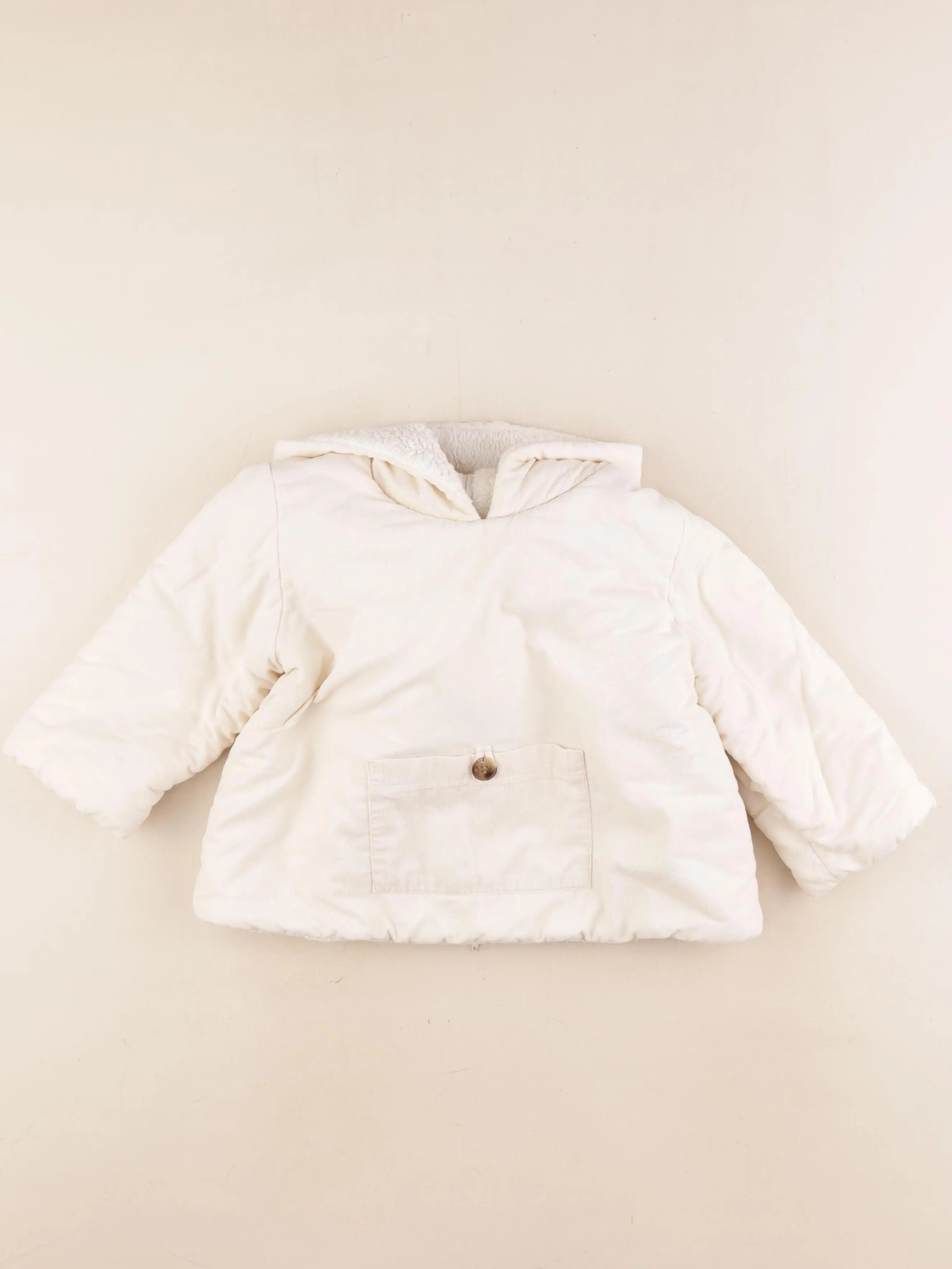 Bonton - burnou beige - 2 ans
