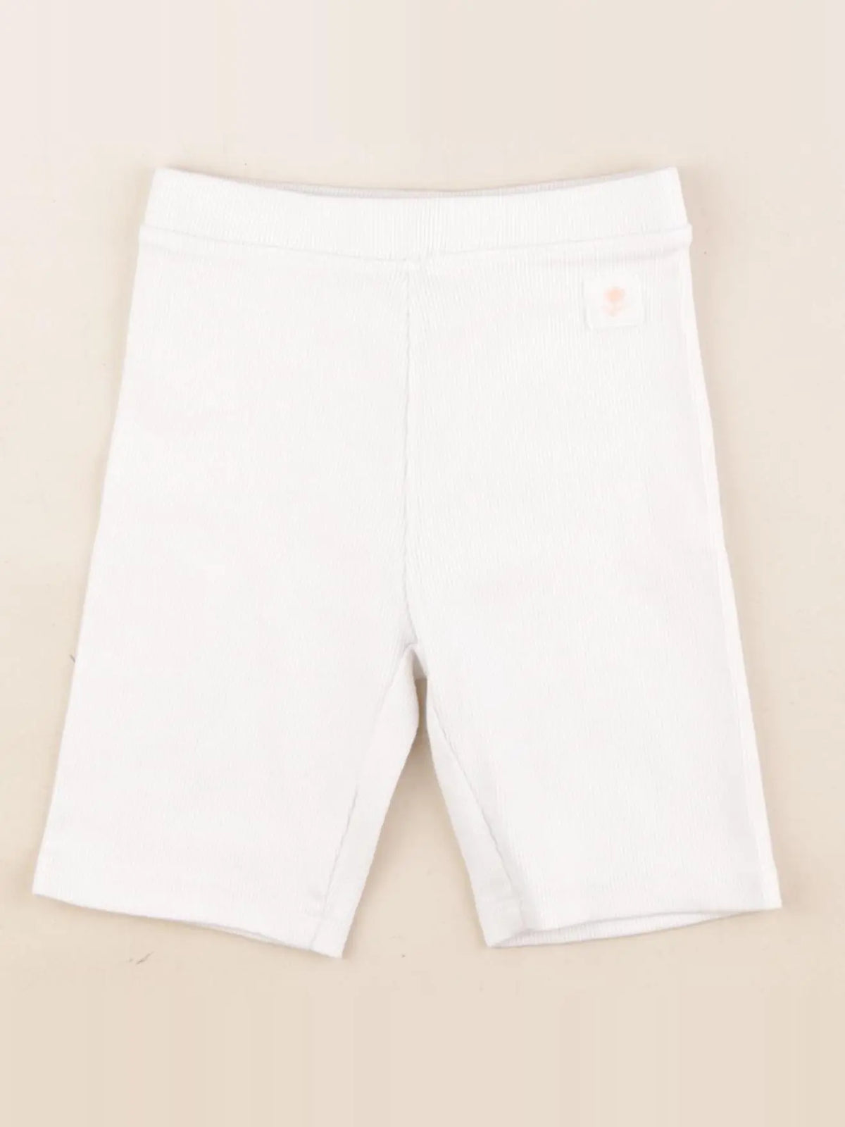 Zara - legging court blanc - 5 ans