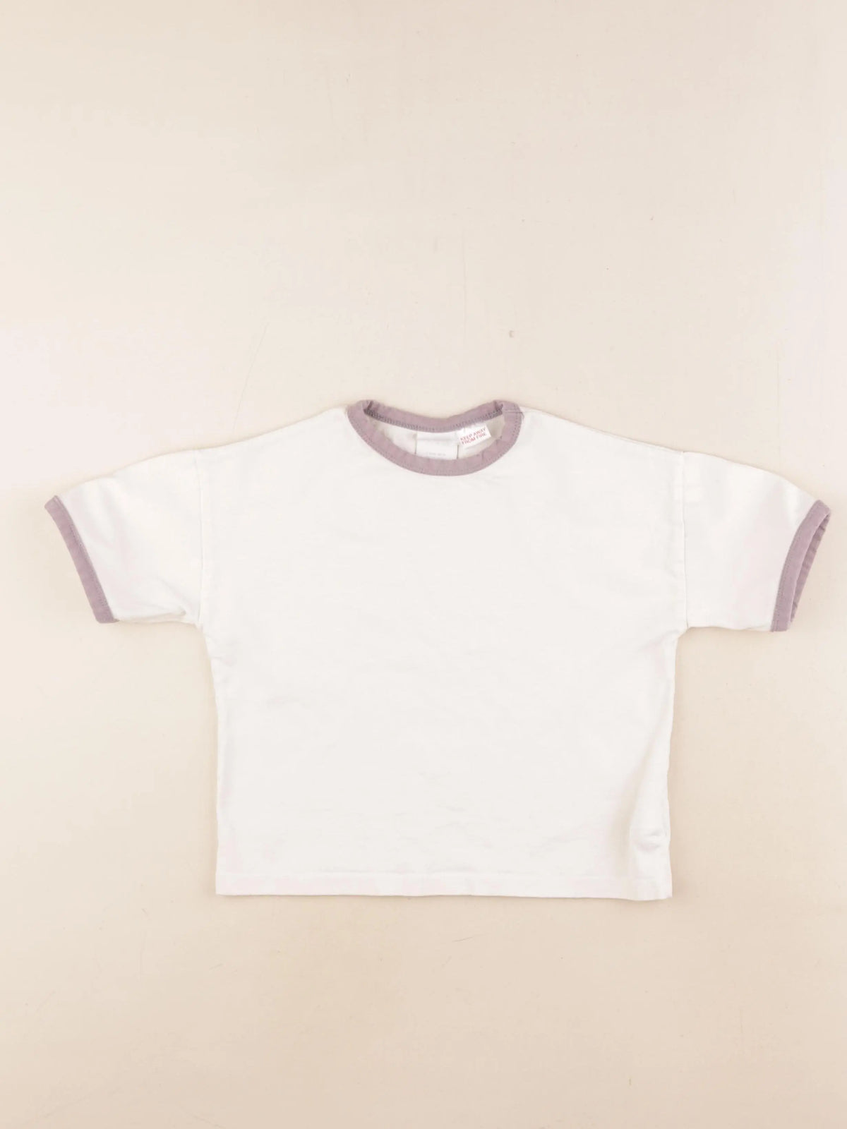 Zara - tee-shirt blanc - 3 ans