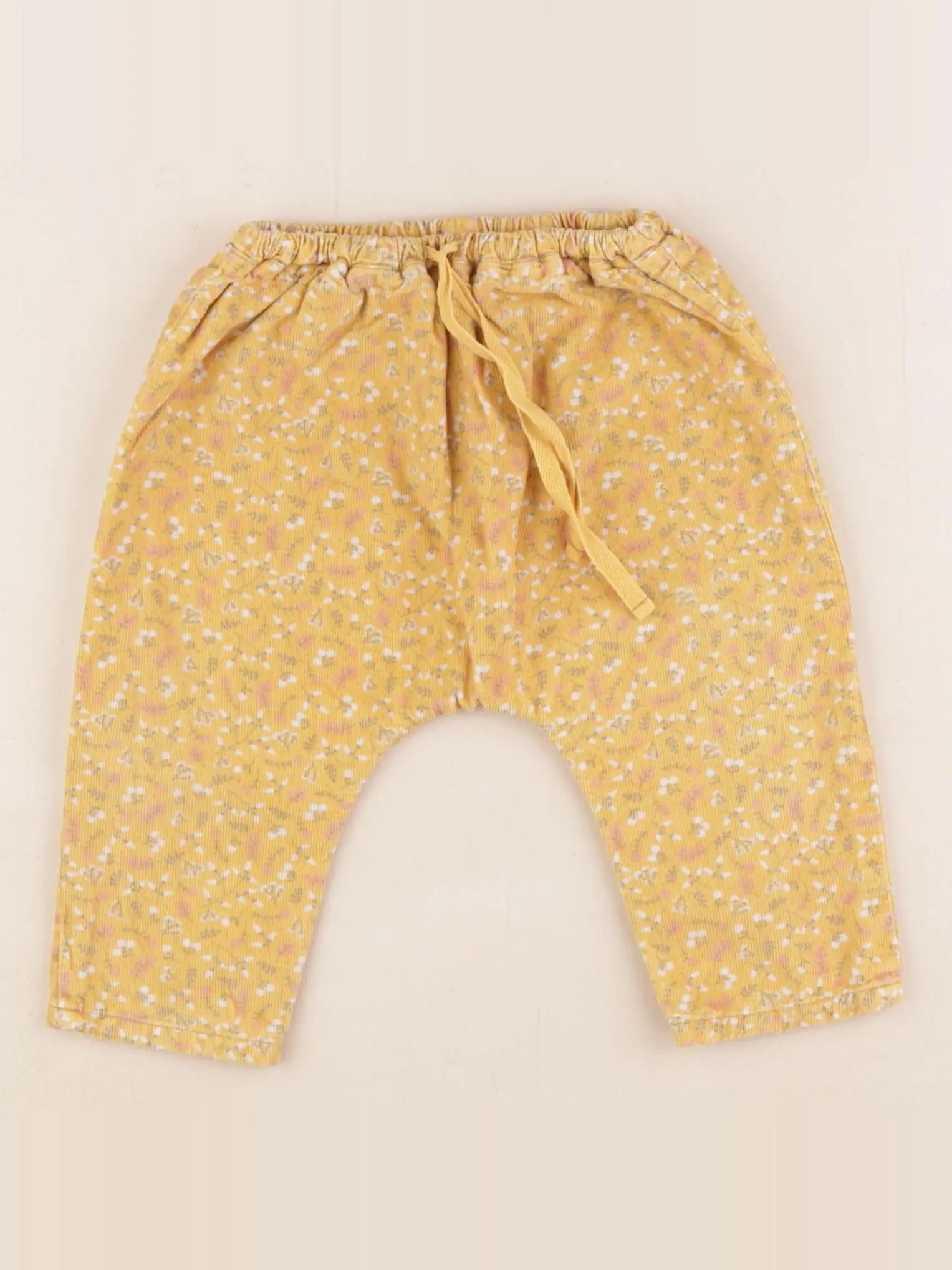 Boutchou - sarouel jaune - 9 mois