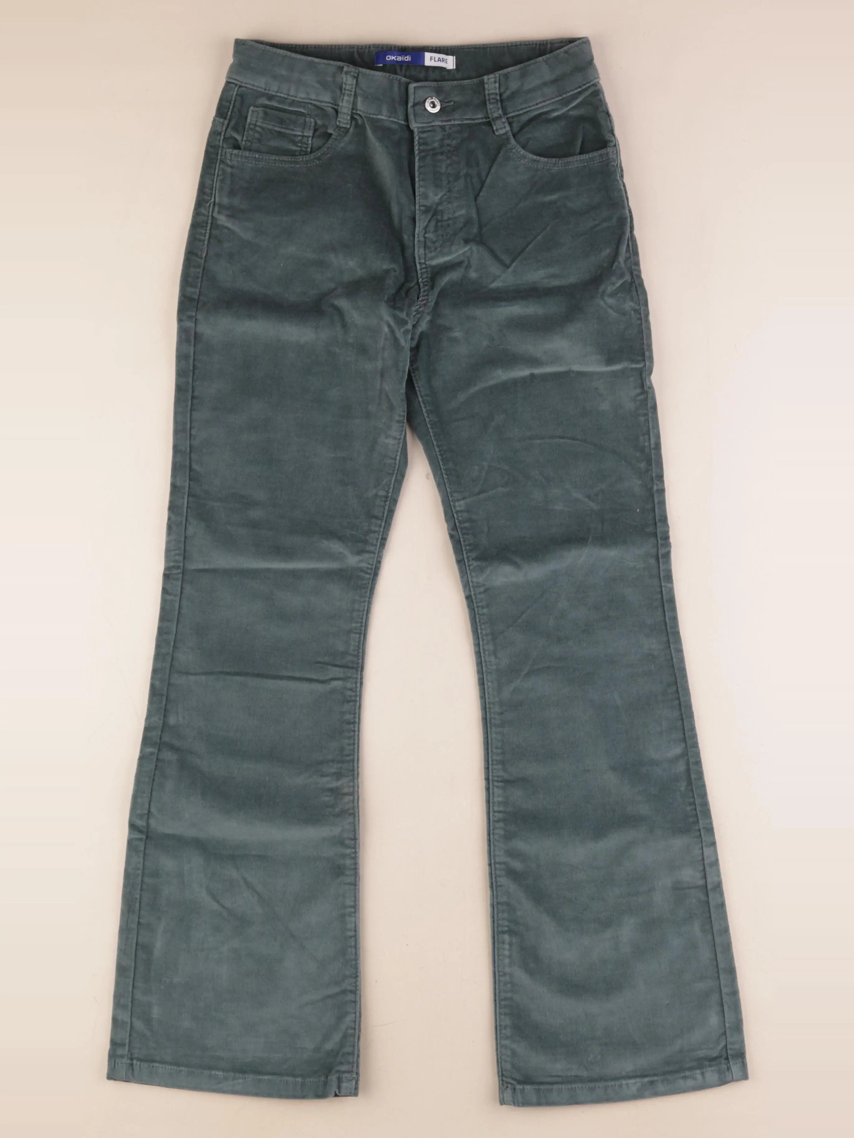 Okaidi - pantalon vert - 10 ans