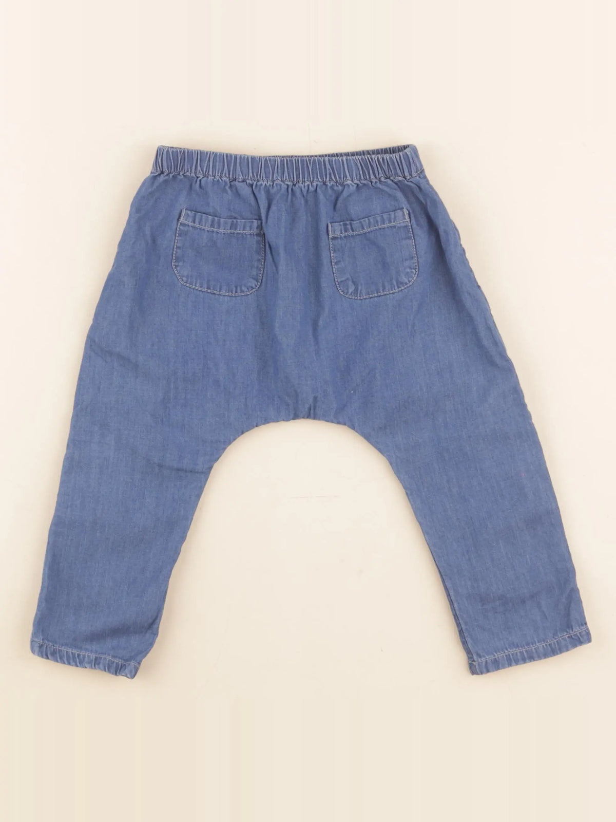 Boutchou - sarouel bleu - 18 mois