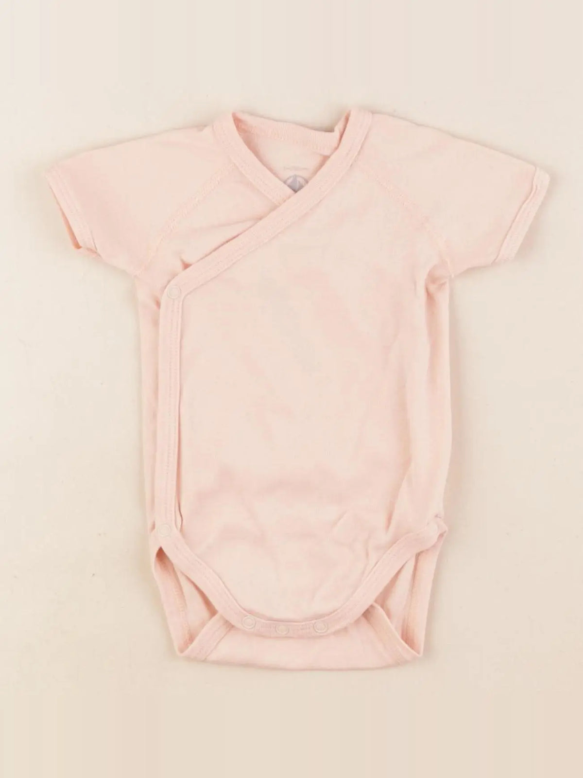 Petit Bateau - body coton rose - 3 mois