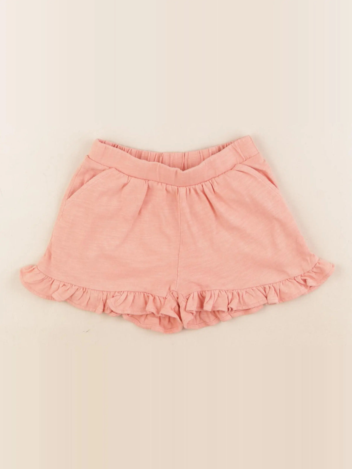 Vertbaudet - short orange - 6 ans