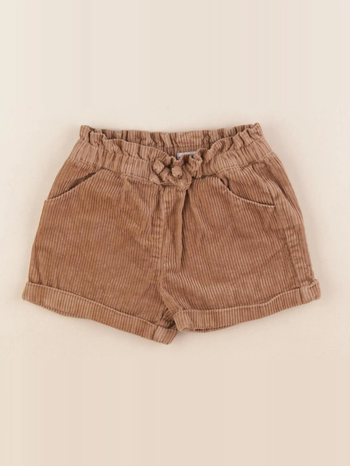 Vertbaudet - short marron - 3 ans