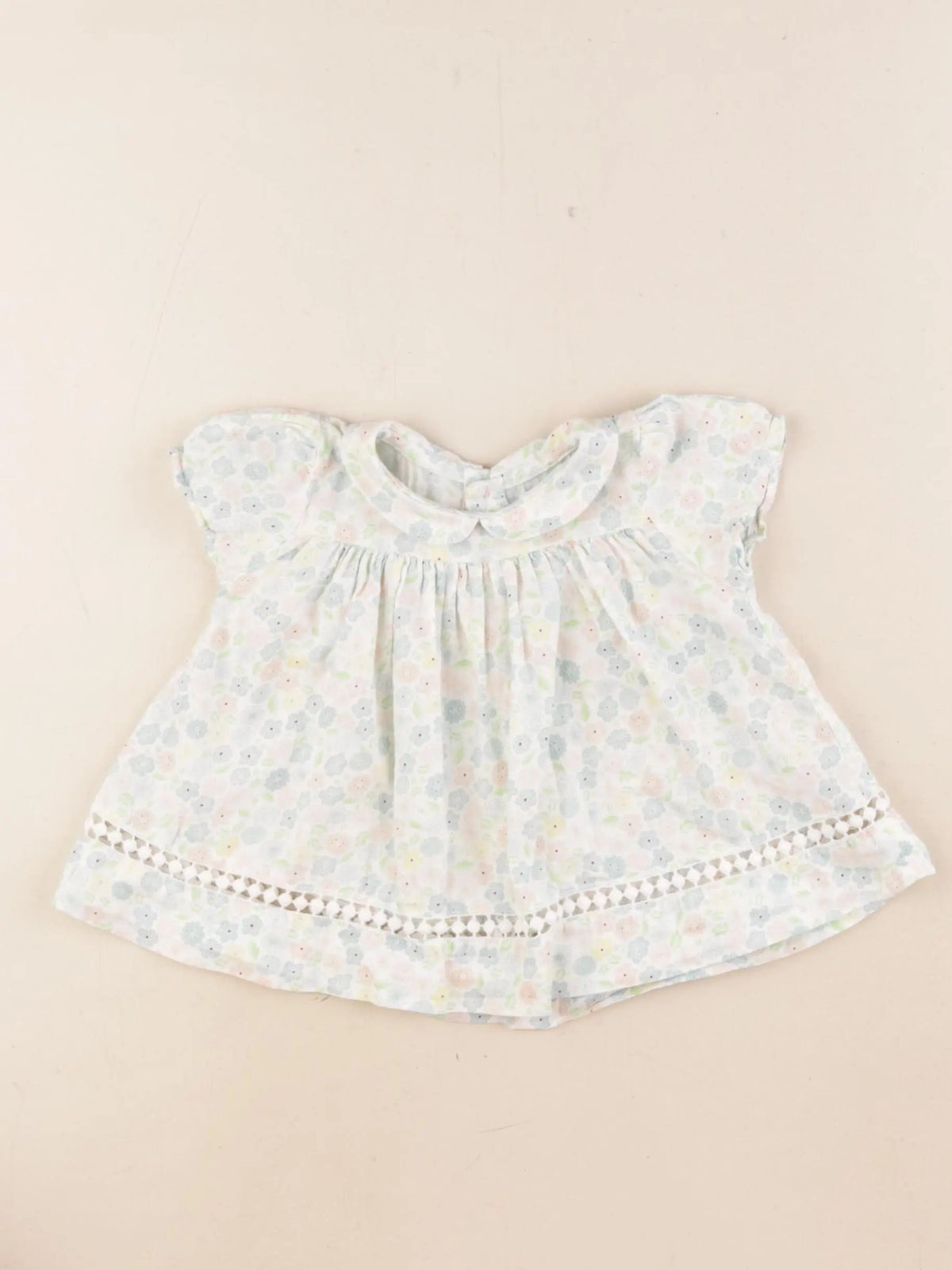Boutchou - blouse multicolore - 9 mois