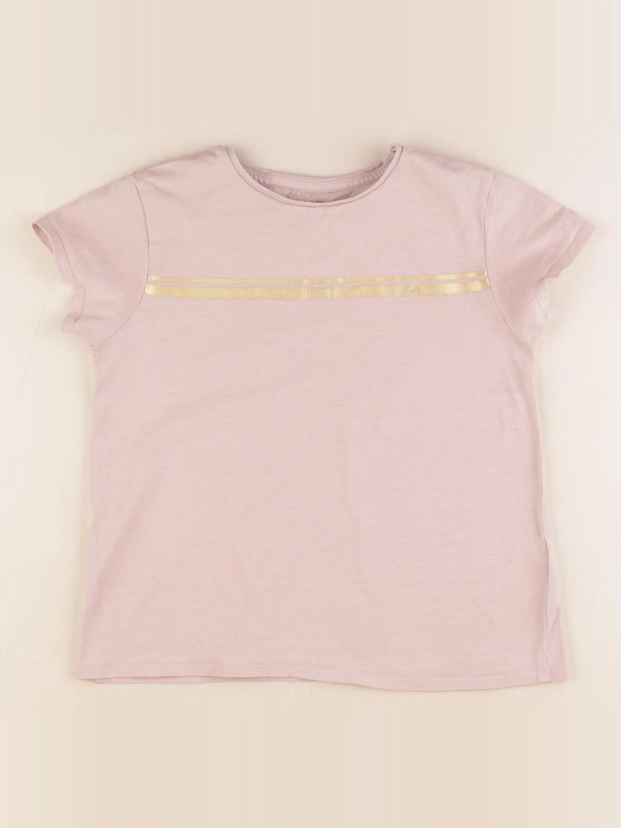 Vertbaudet - tee-shirt rose - 10 ans