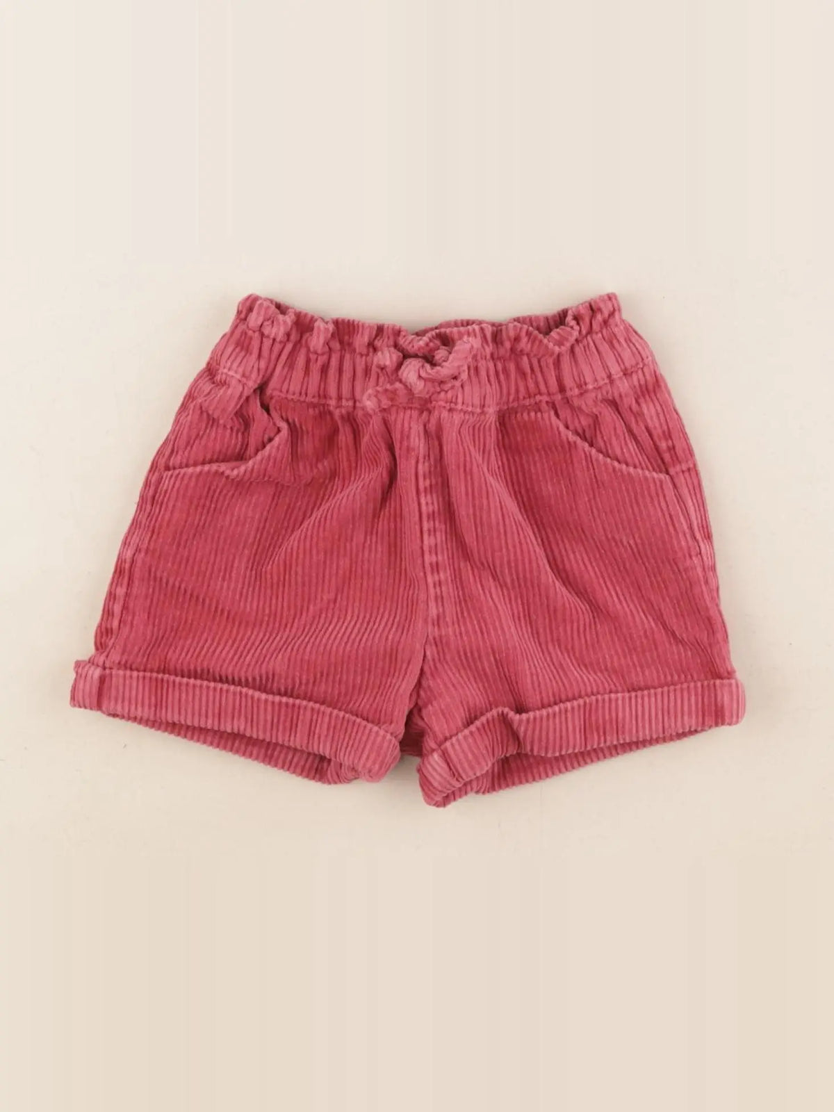 Vertbaudet - short rose - 12 mois
