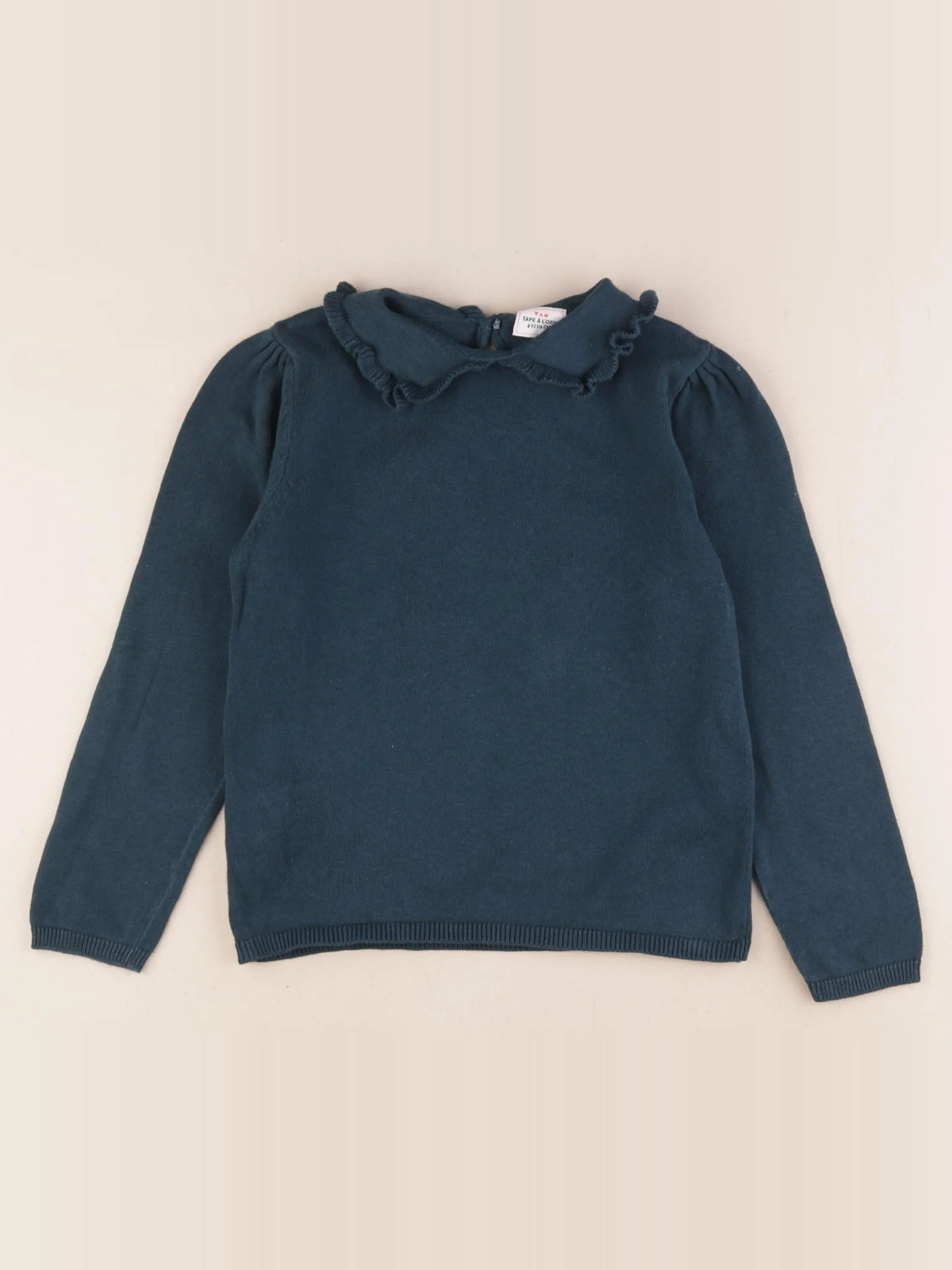 Tape à l'oeil - pull bleu - 6 ans