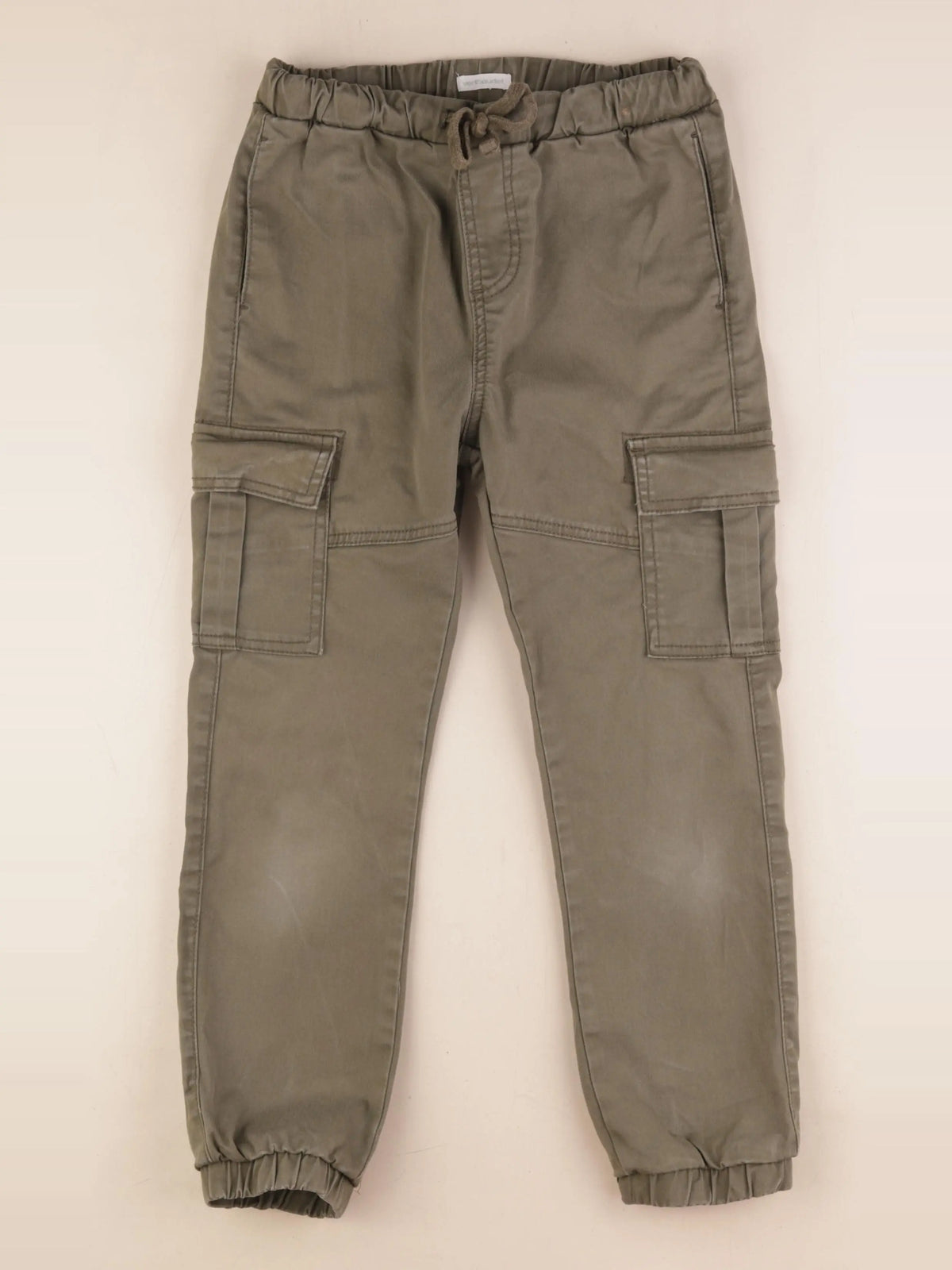 Vertbaudet - pantalon vert - 9 ans