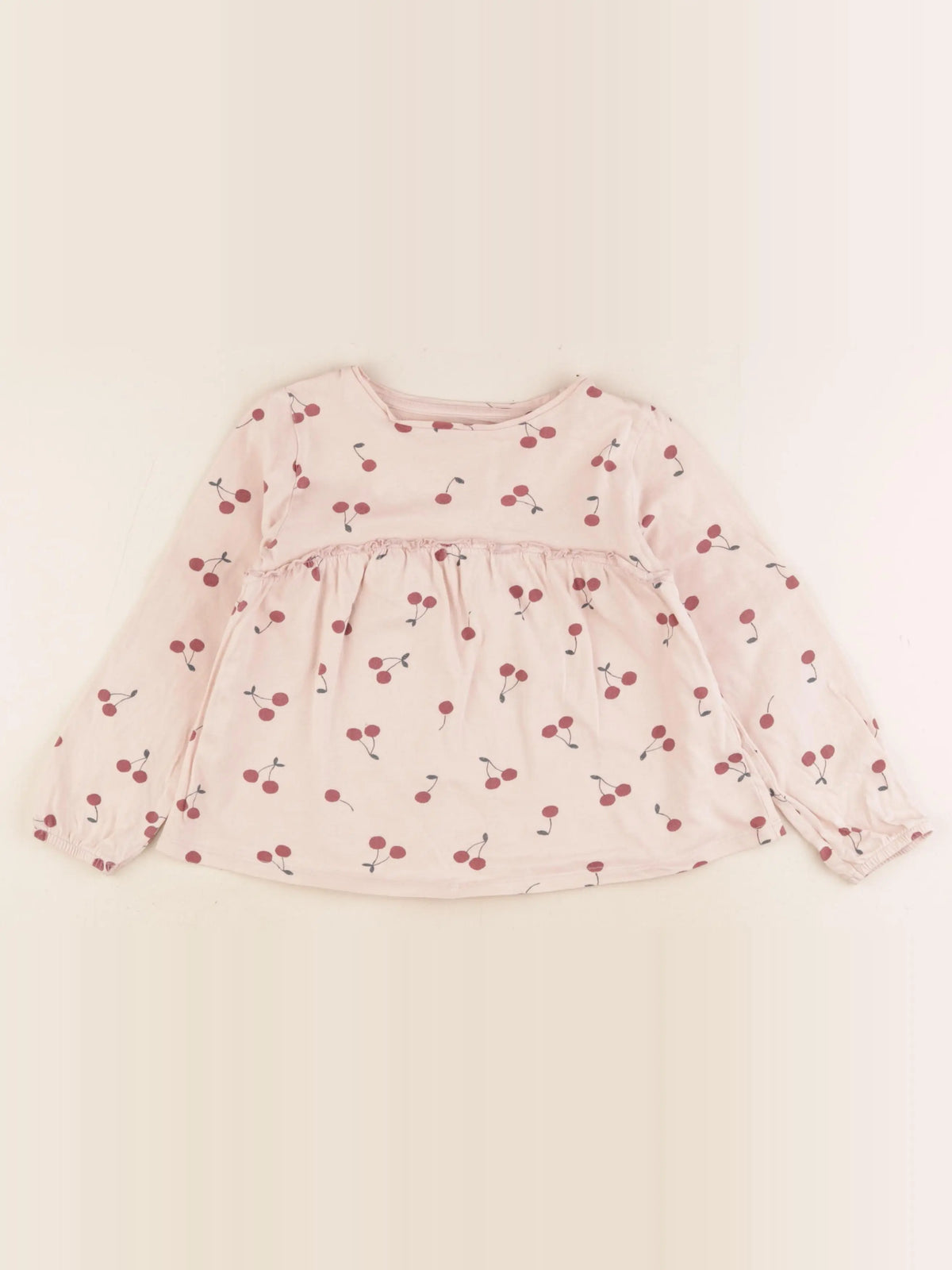 Vertbaudet - tee-shirt rose - 5 ans
