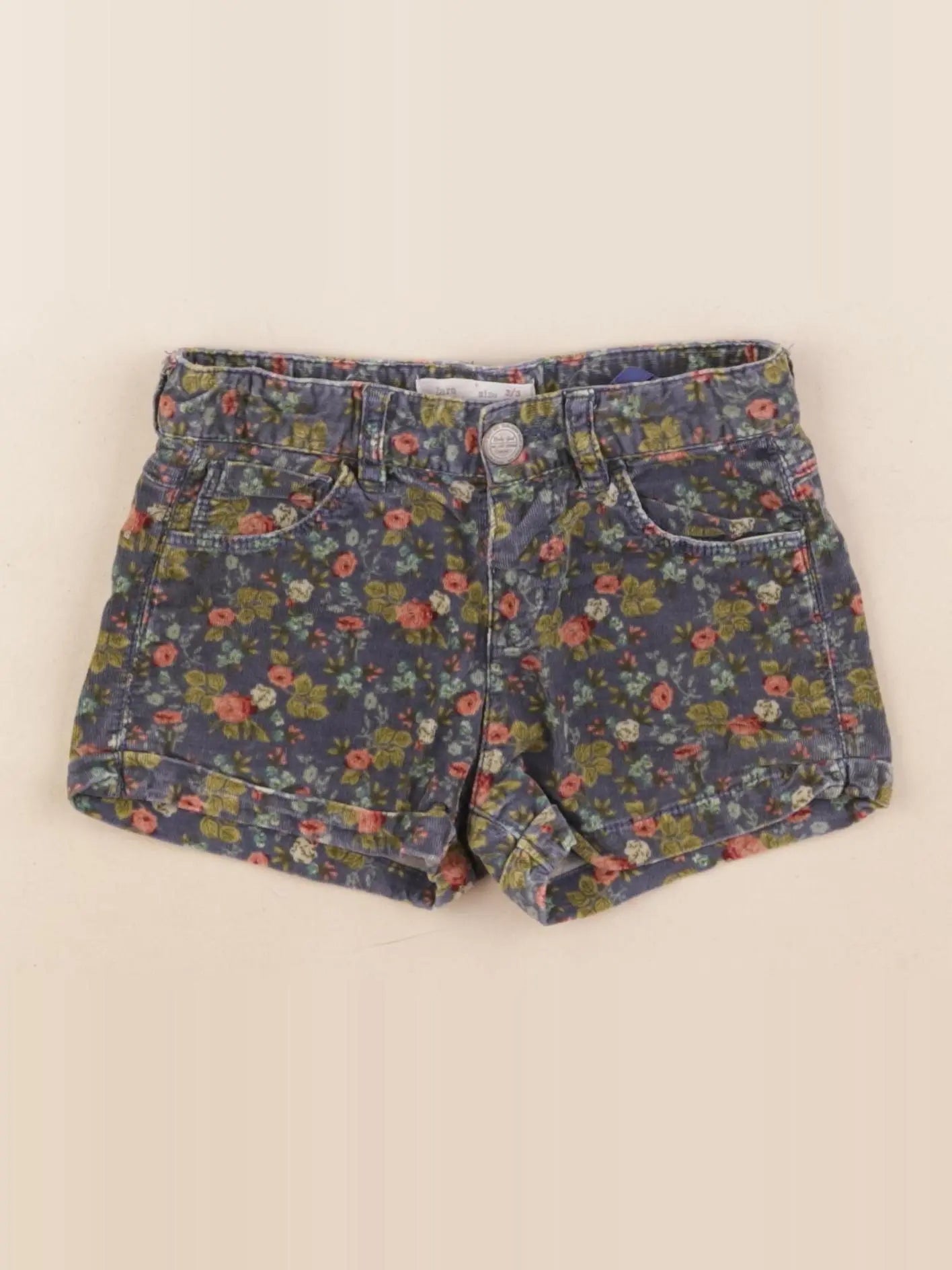 Zara - short multicolore - 2/3 ans