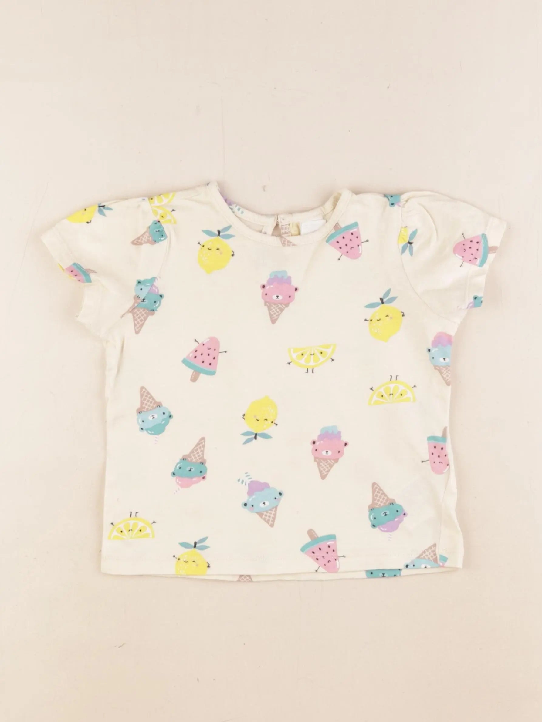 H&M - tee-shirt multicolore - 12/18 mois