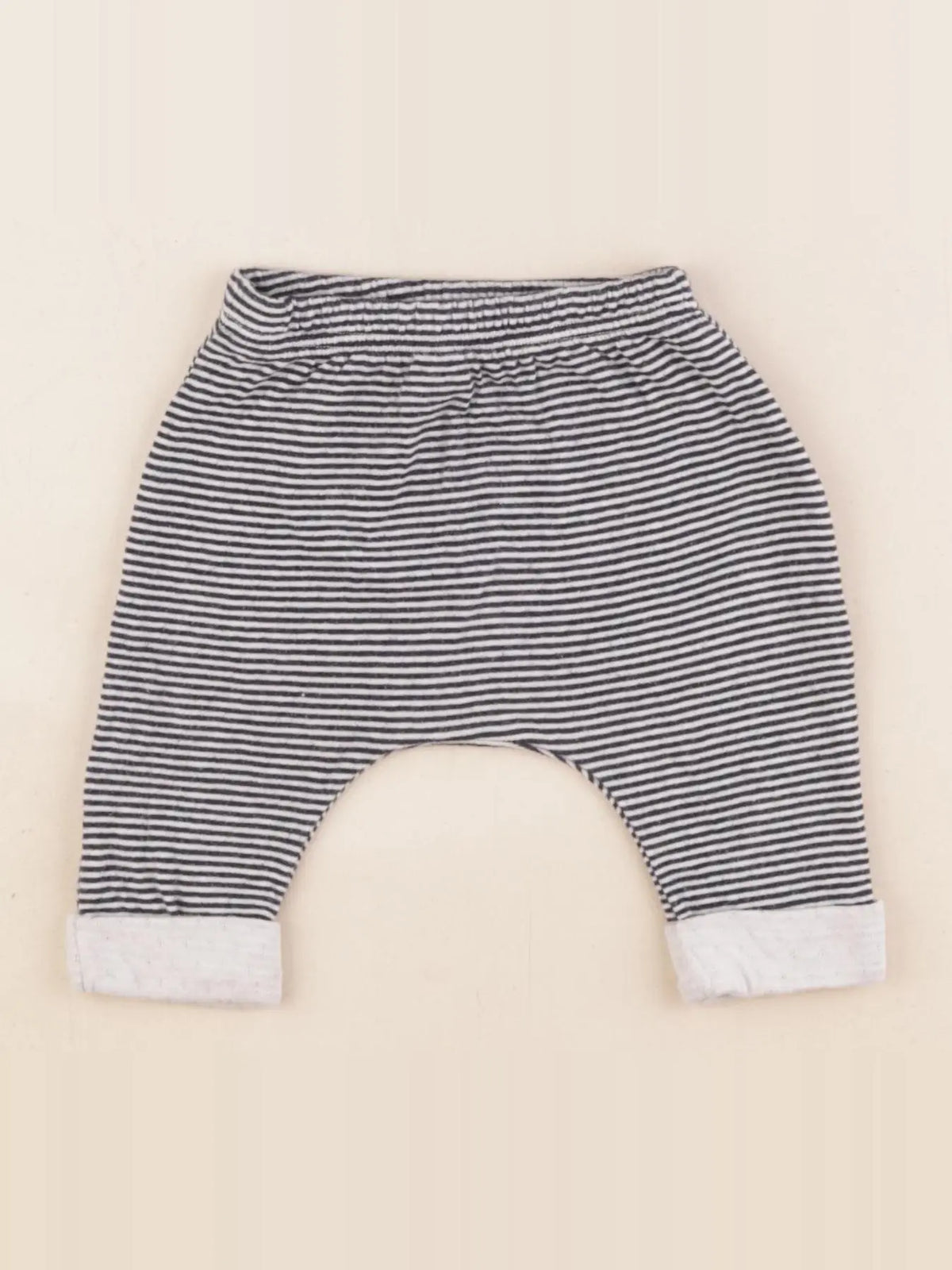 Petit Bateau - sarouel bleu - 3 mois
