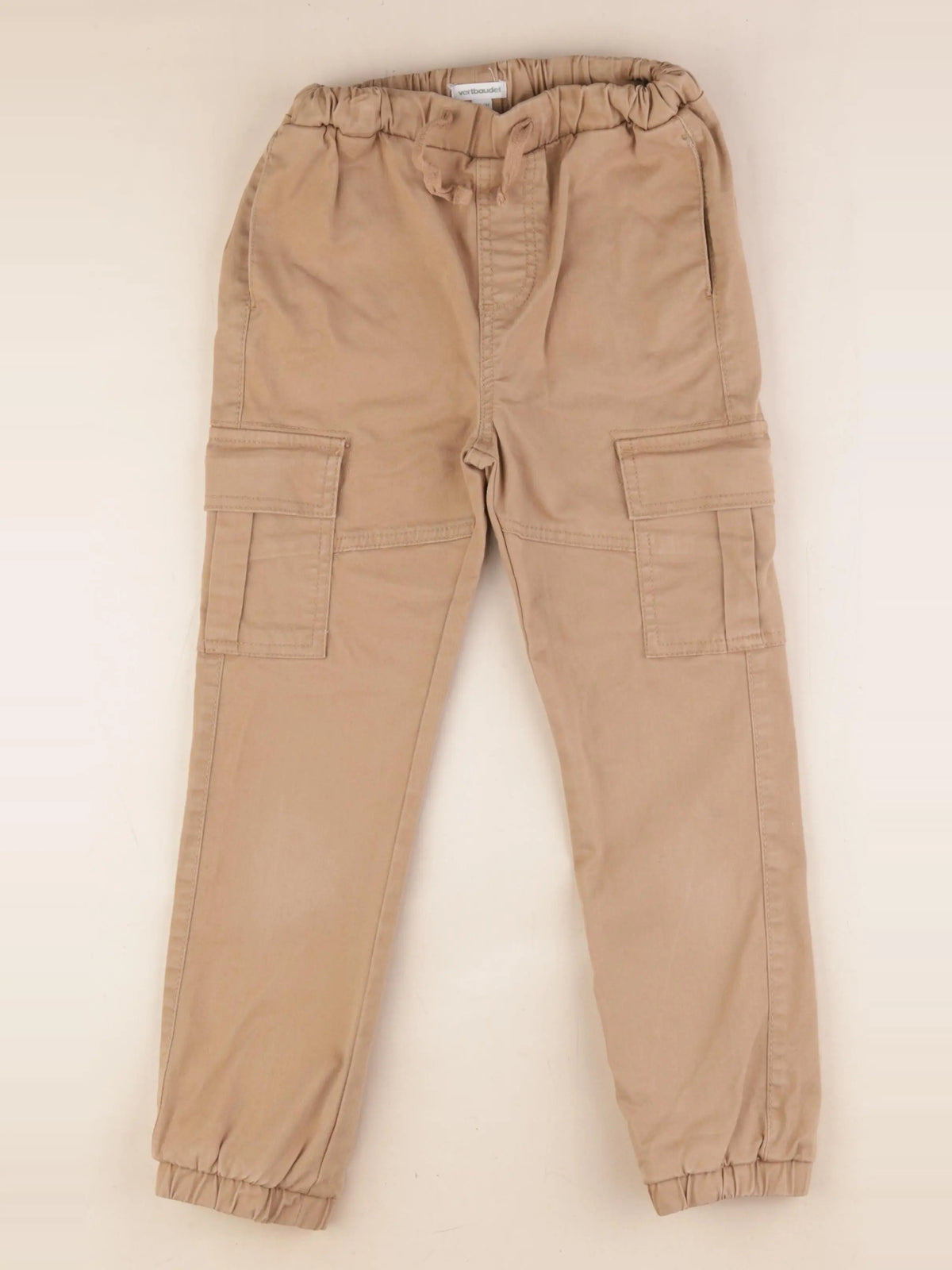 Vertbaudet - pantalon marron - 9 ans