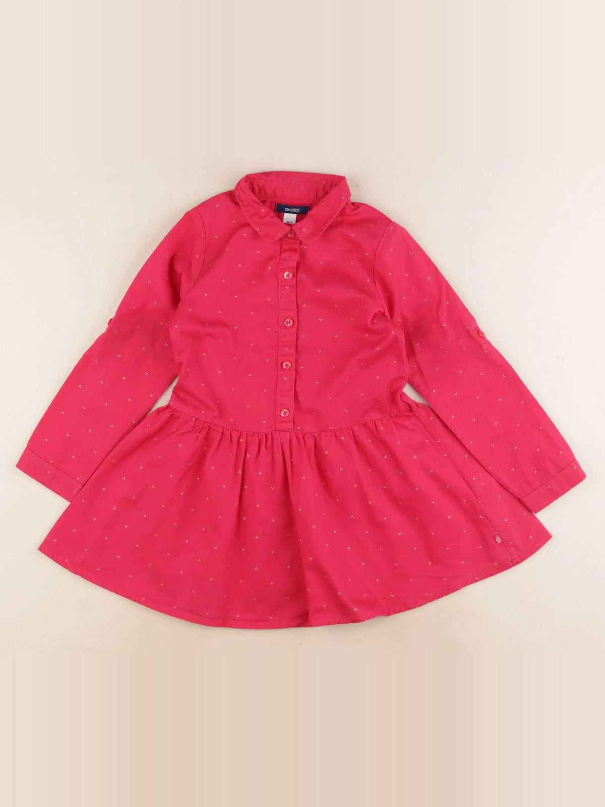 Okaidi - robe rose - 4 ans
