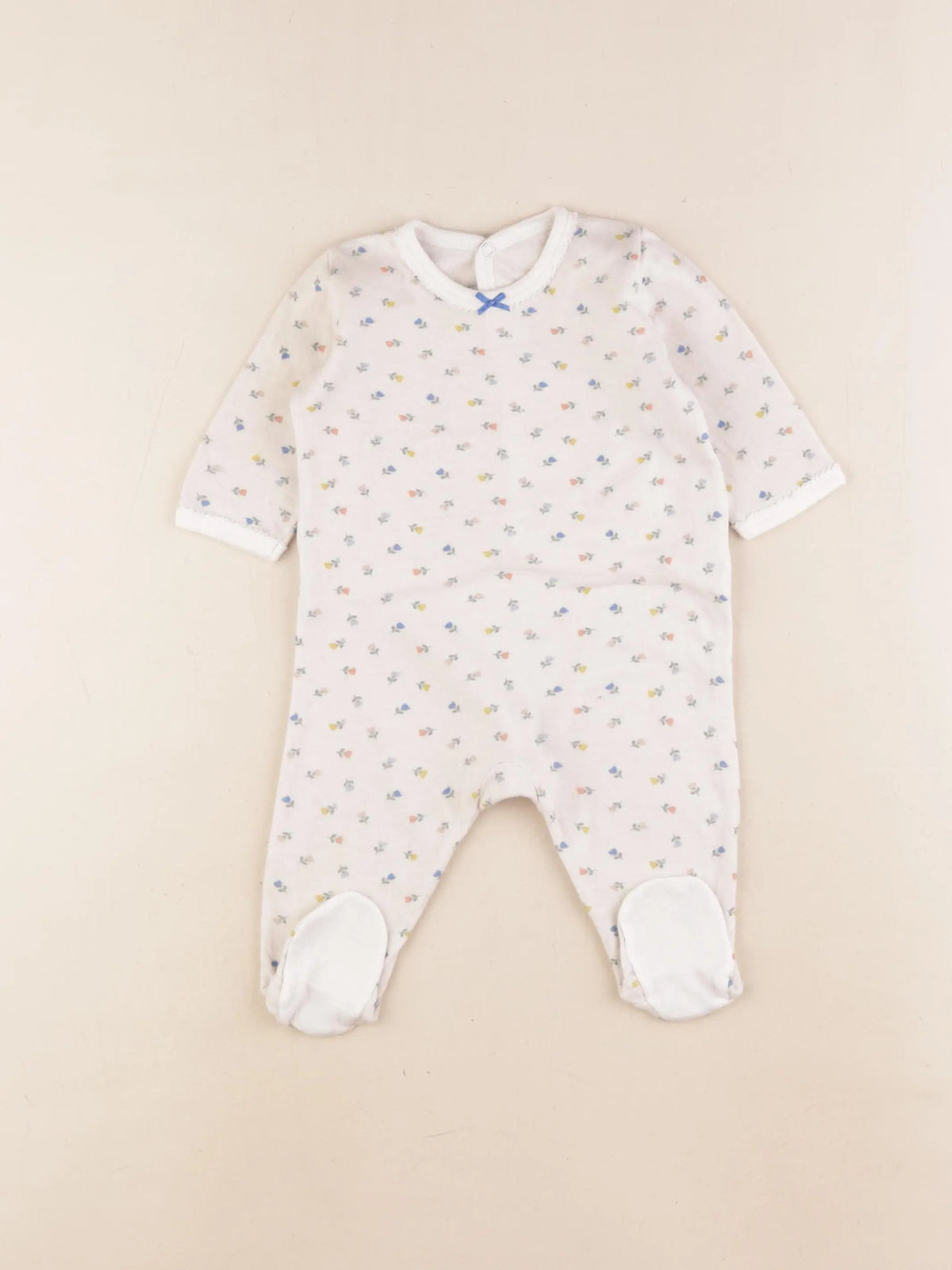 Petit Bateau - pyjama coton multicolore - 3 mois