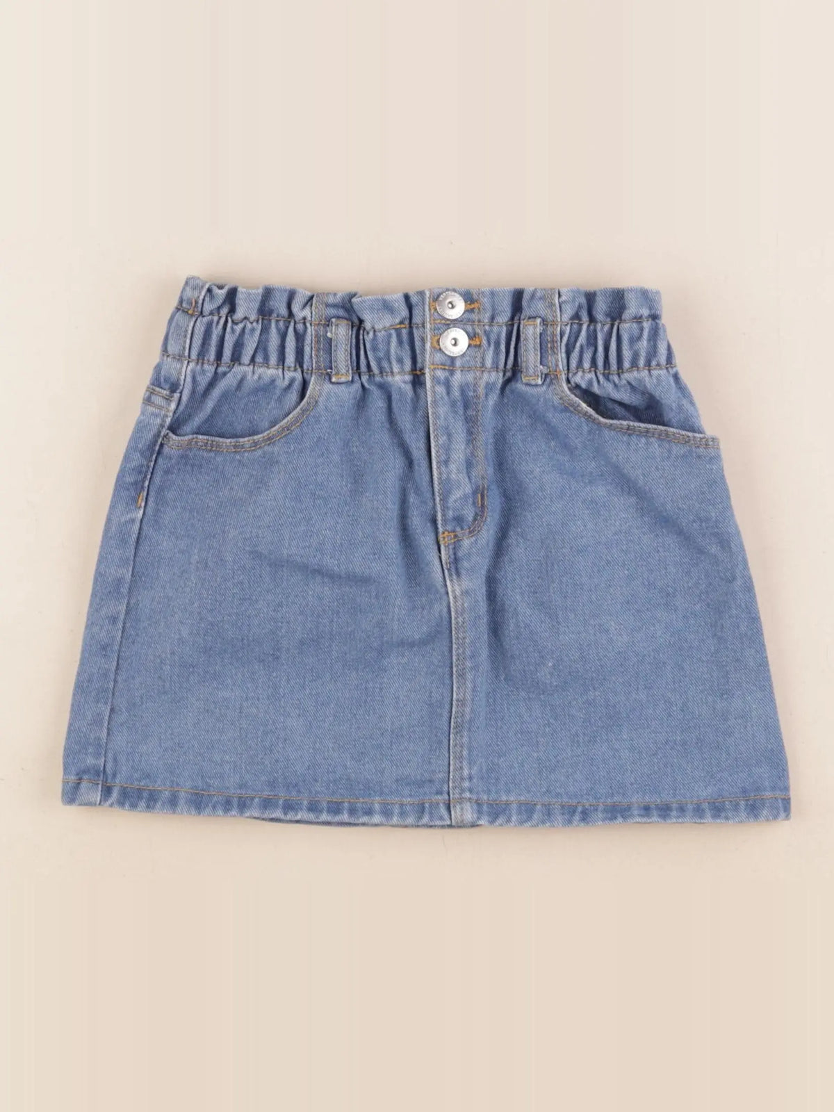 Vertbaudet - jupe bleu - 6 ans