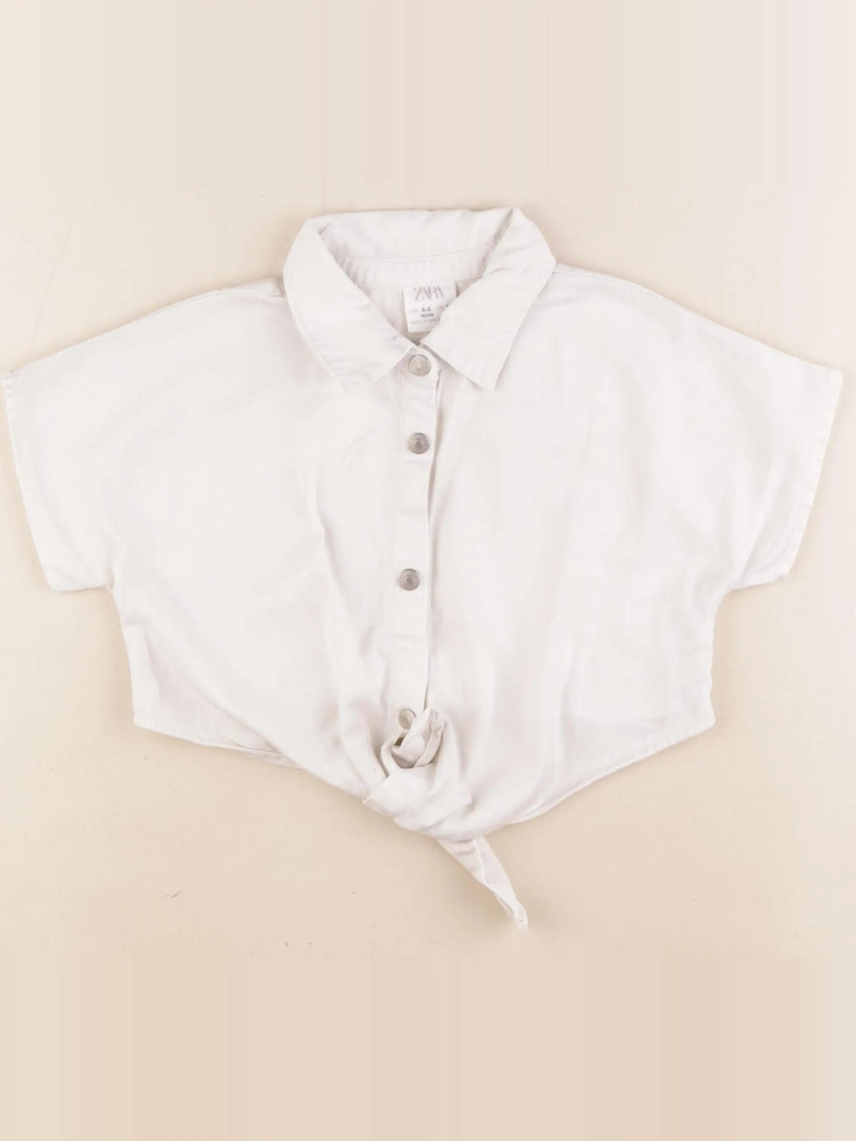 Zara - blouse beige - 4/5 ans