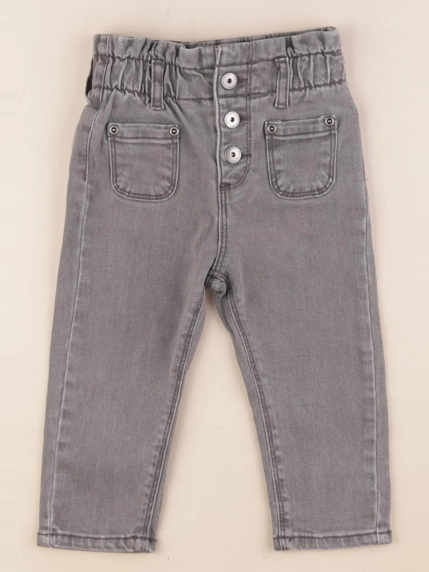 Vertbaudet - jean gris - 2 ans