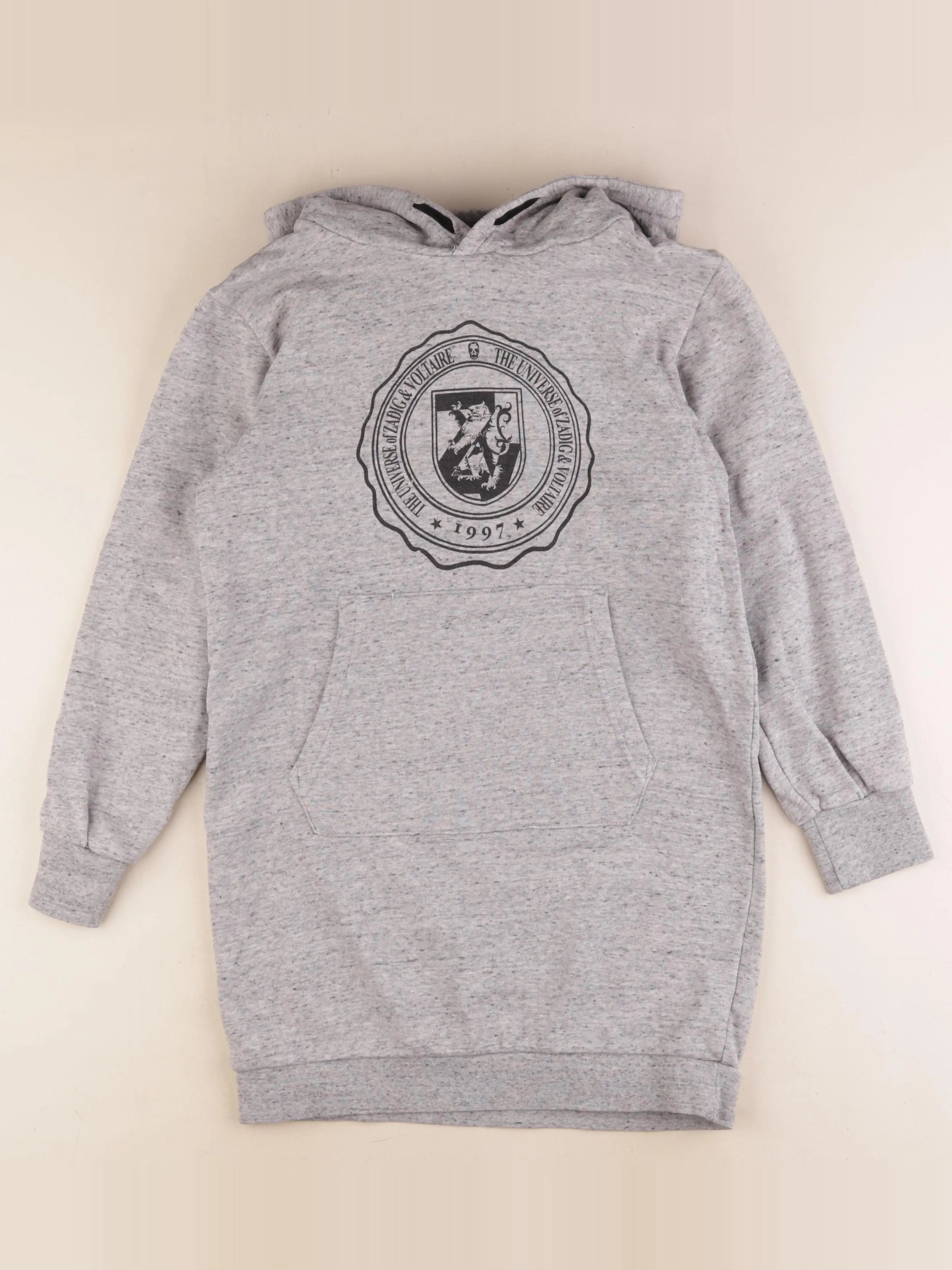 Zadig & Voltaire - robe gris - 12 ans