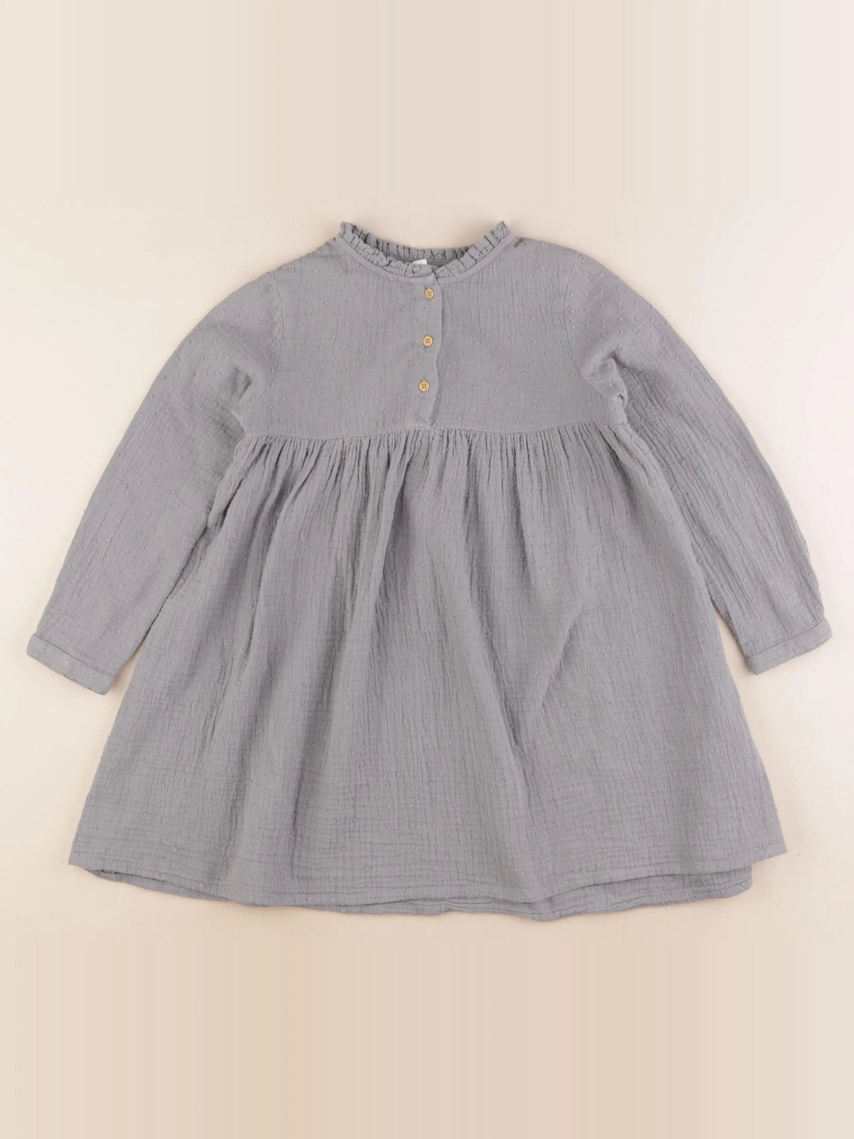 Vertbaudet - robe bleu - 6 ans