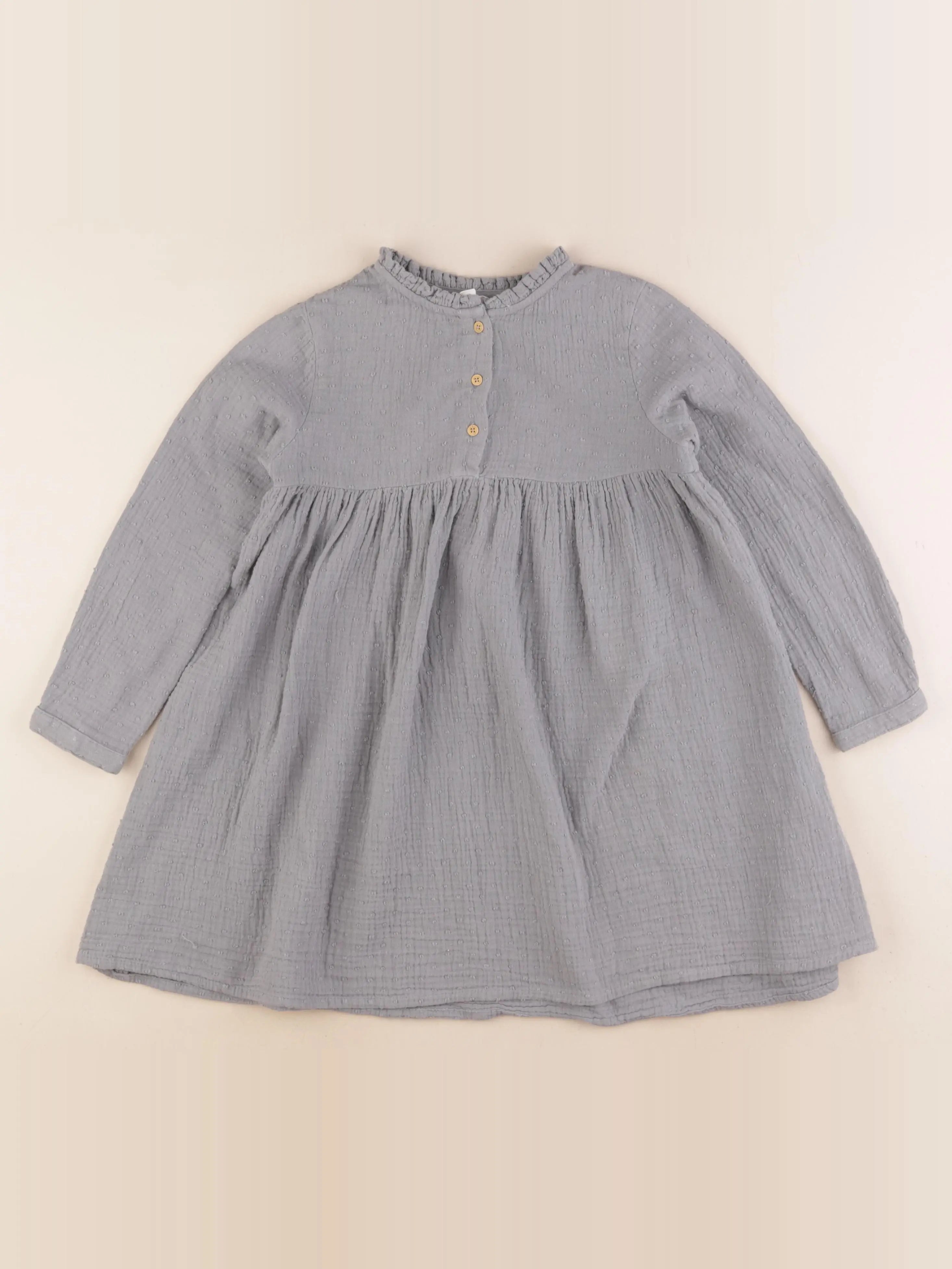 Vertbaudet - robe bleu - 6 ans