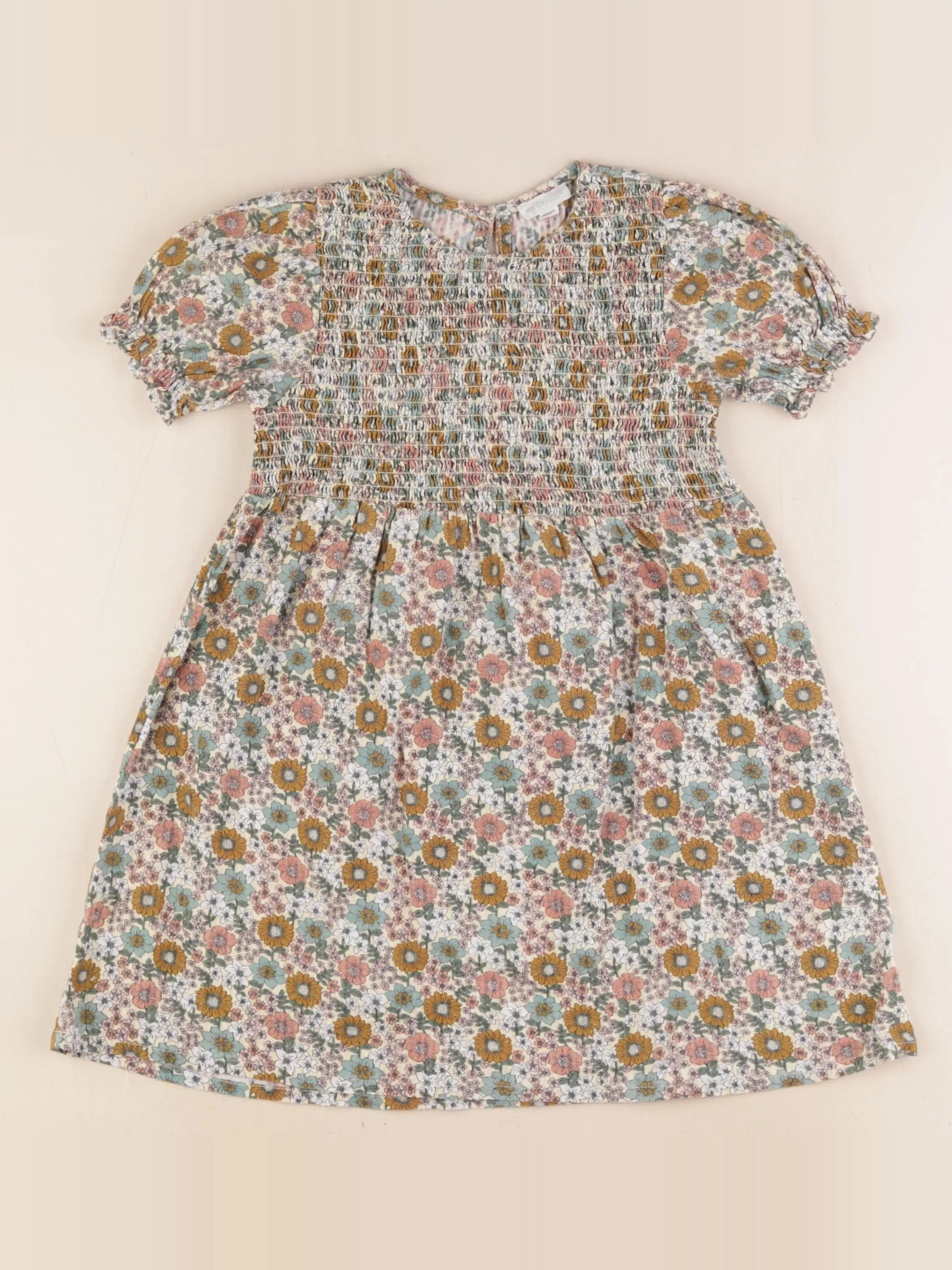 Vertbaudet - robe multicolore - 5 ans