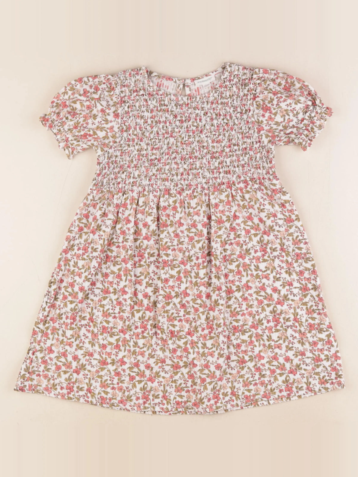 Vertbaudet - robe multicolore - 5 ans