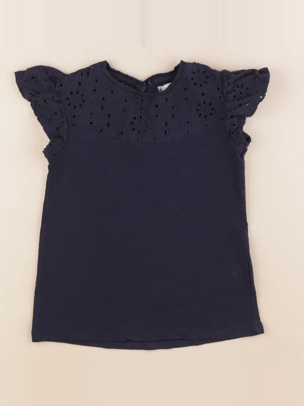 Vertbaudet - tee-shirt bleu - 5 ans