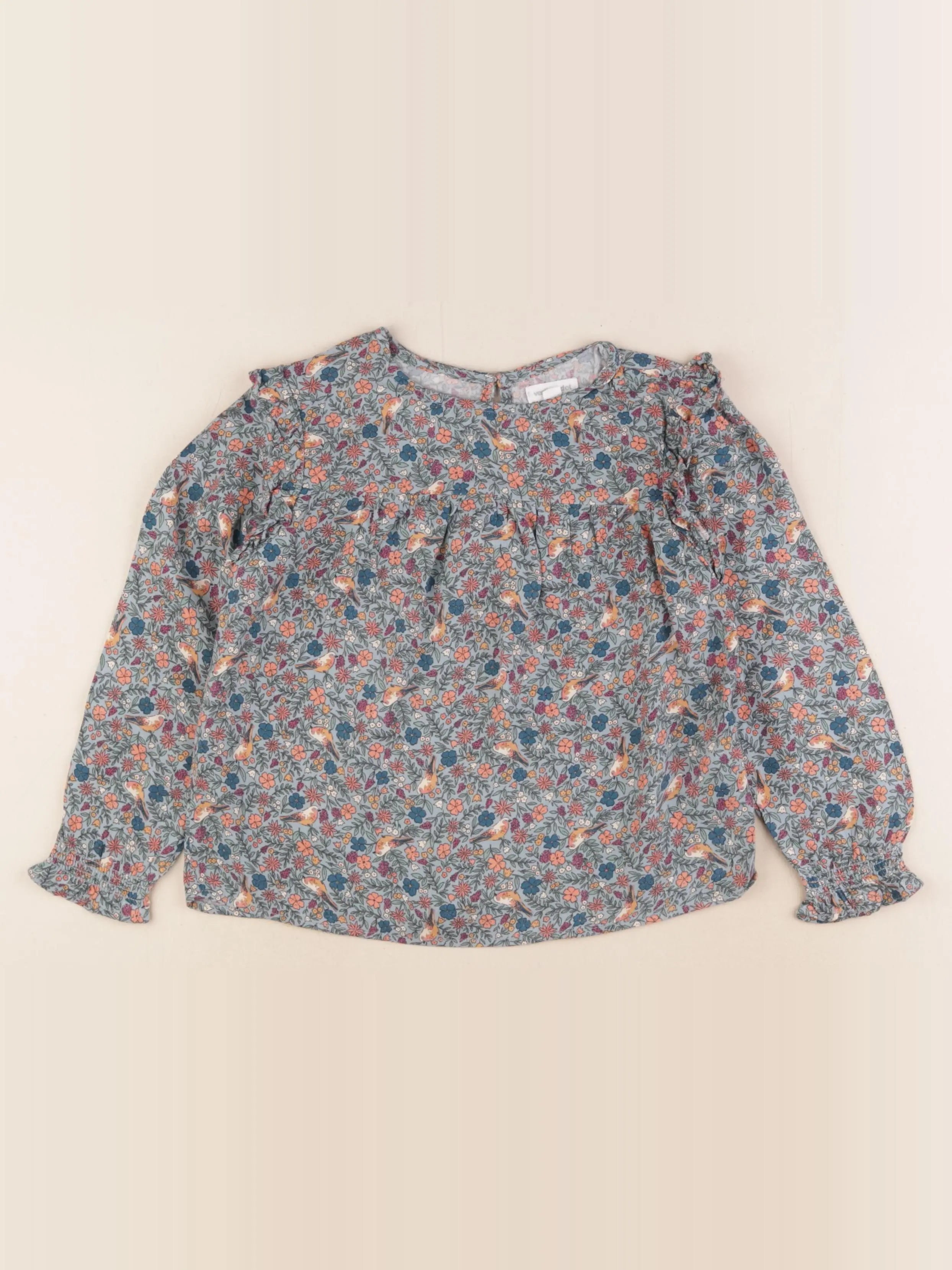 Vertbaudet - blouse multicolore - 5 ans
