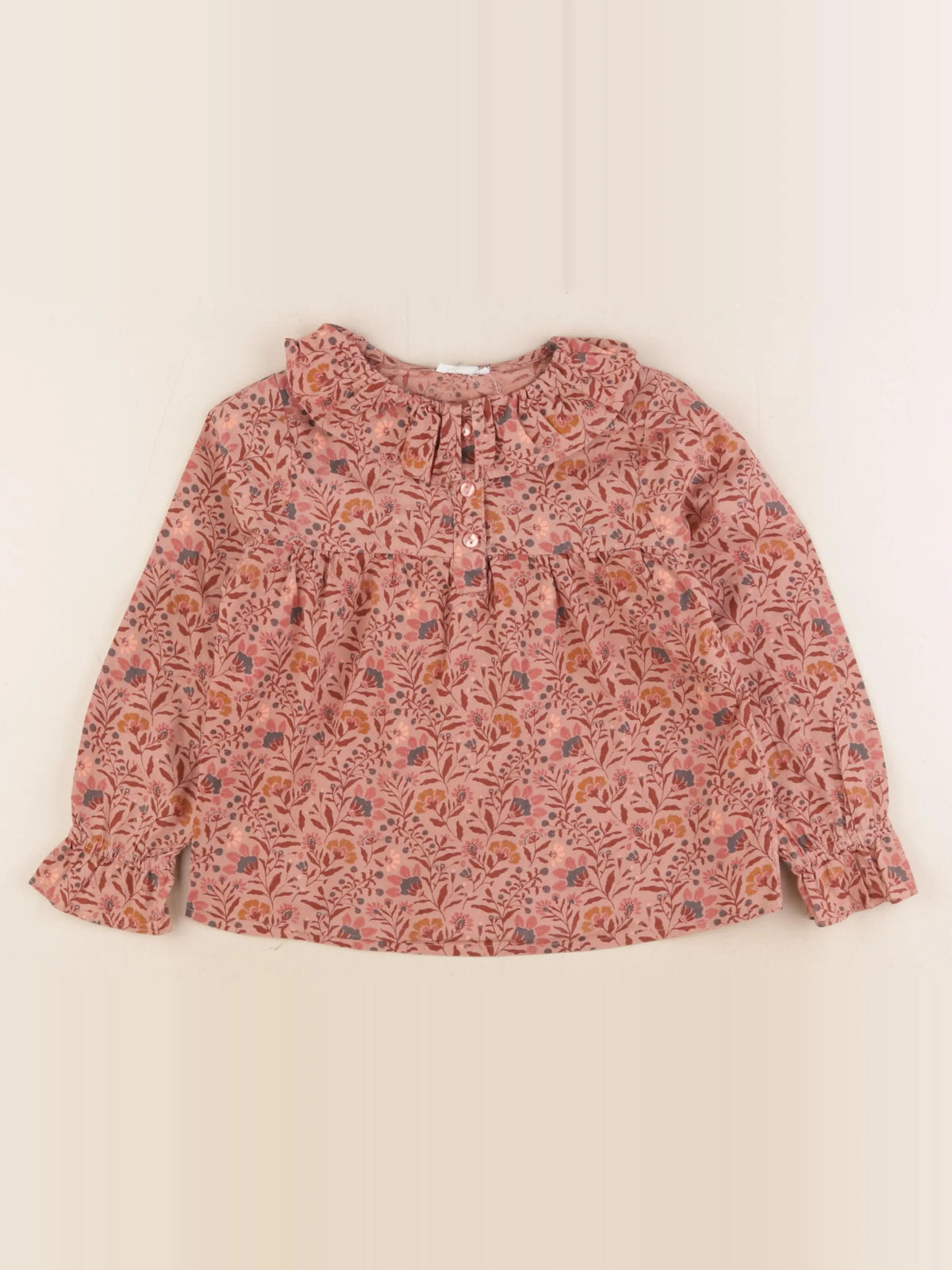Vertbaudet - blouse rose - 5 ans