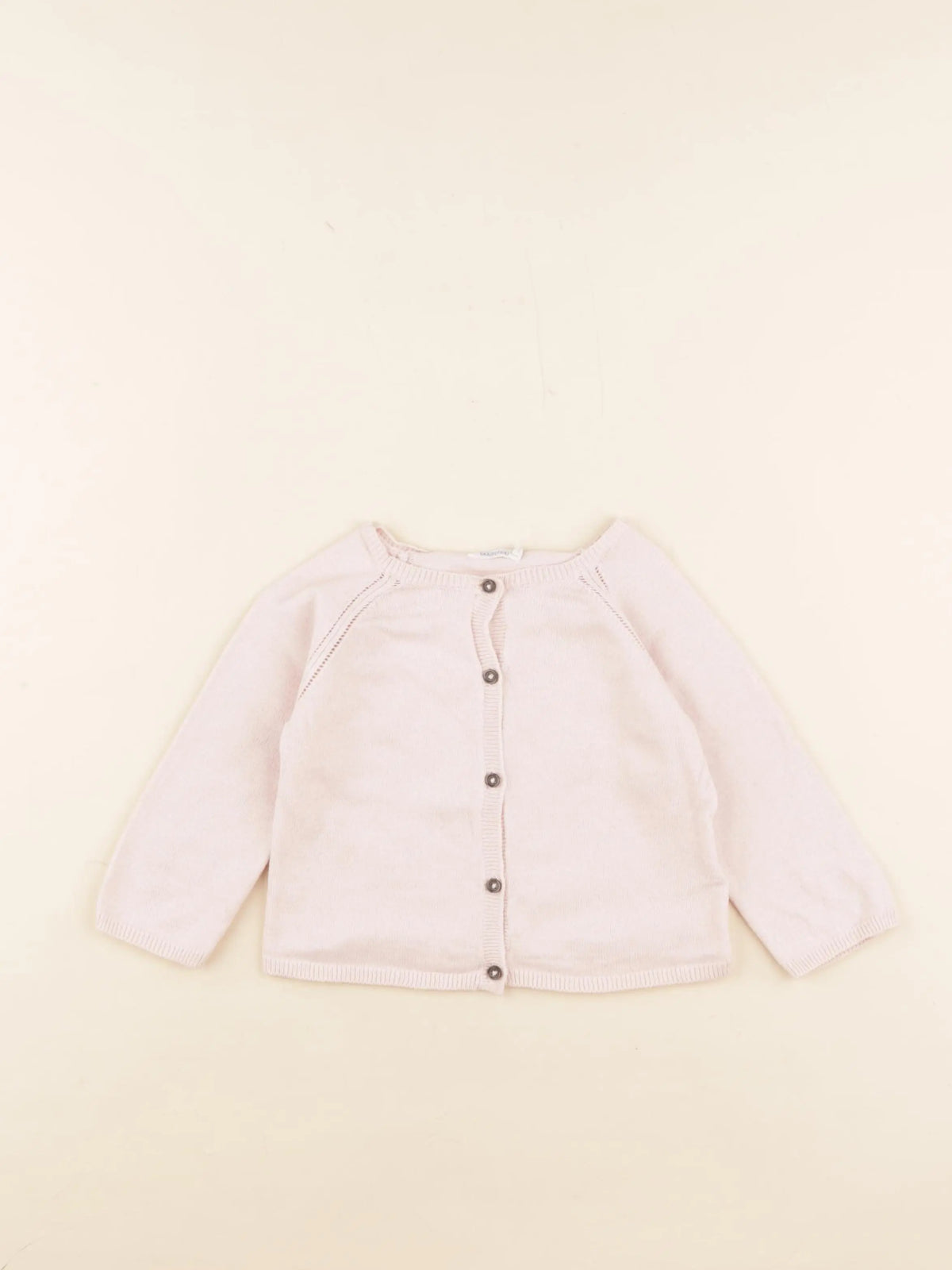 Boutchou - gilet rose - 18 mois