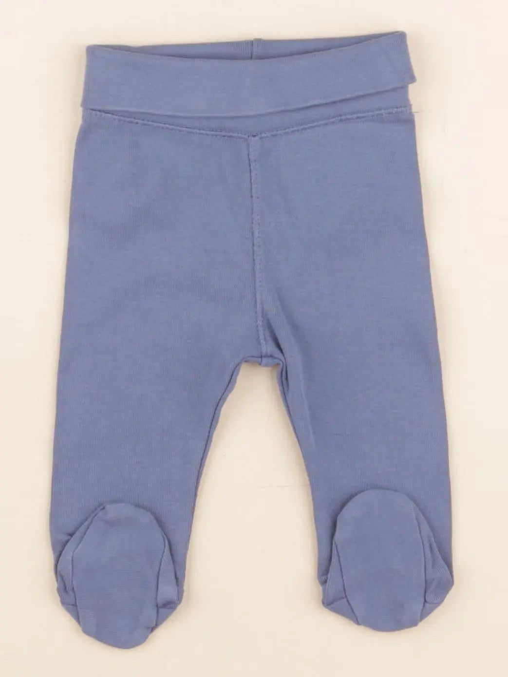 H&M - legging bleu - 1/2 mois