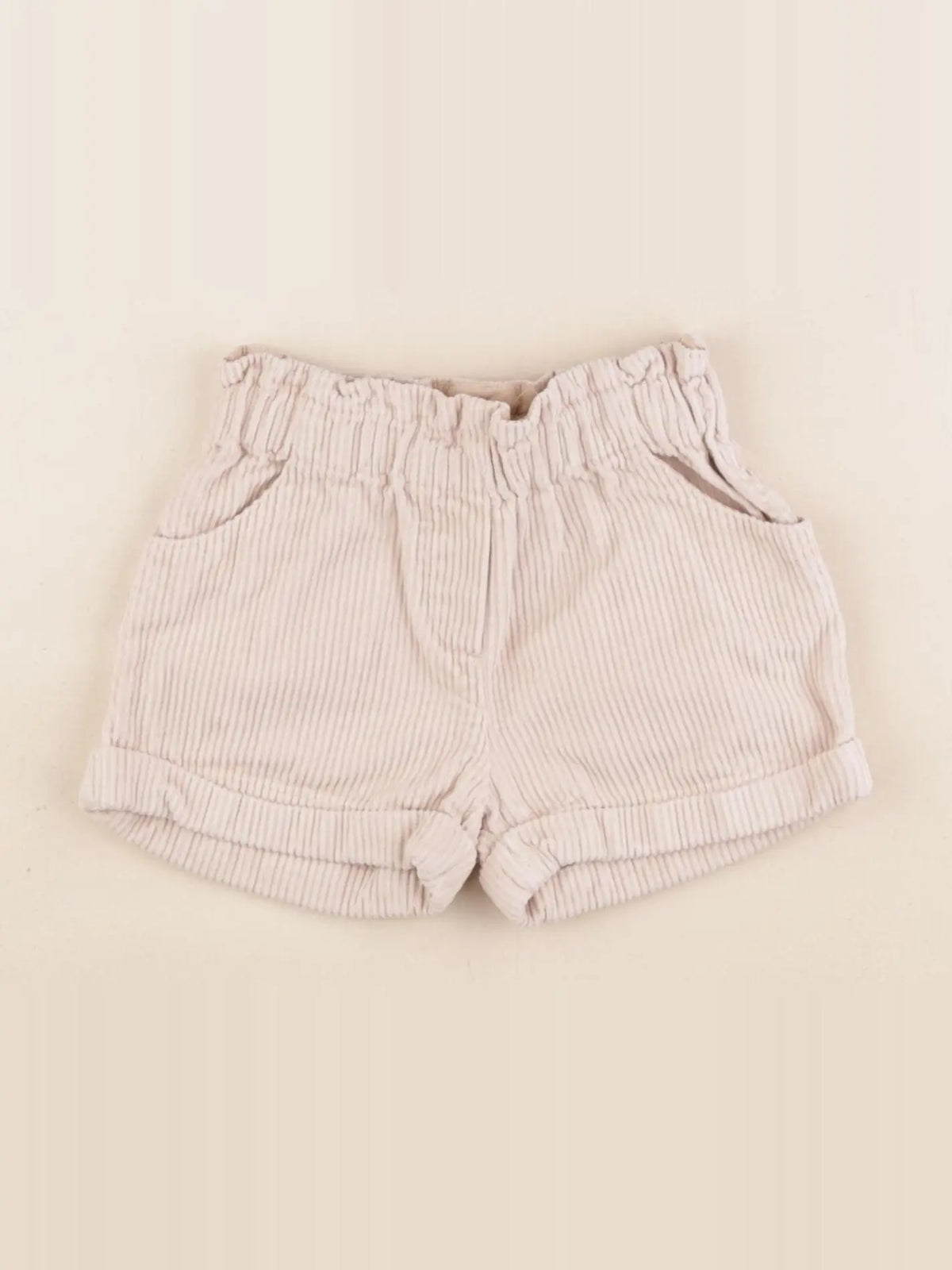Cyrillus - short beige - 18 mois
