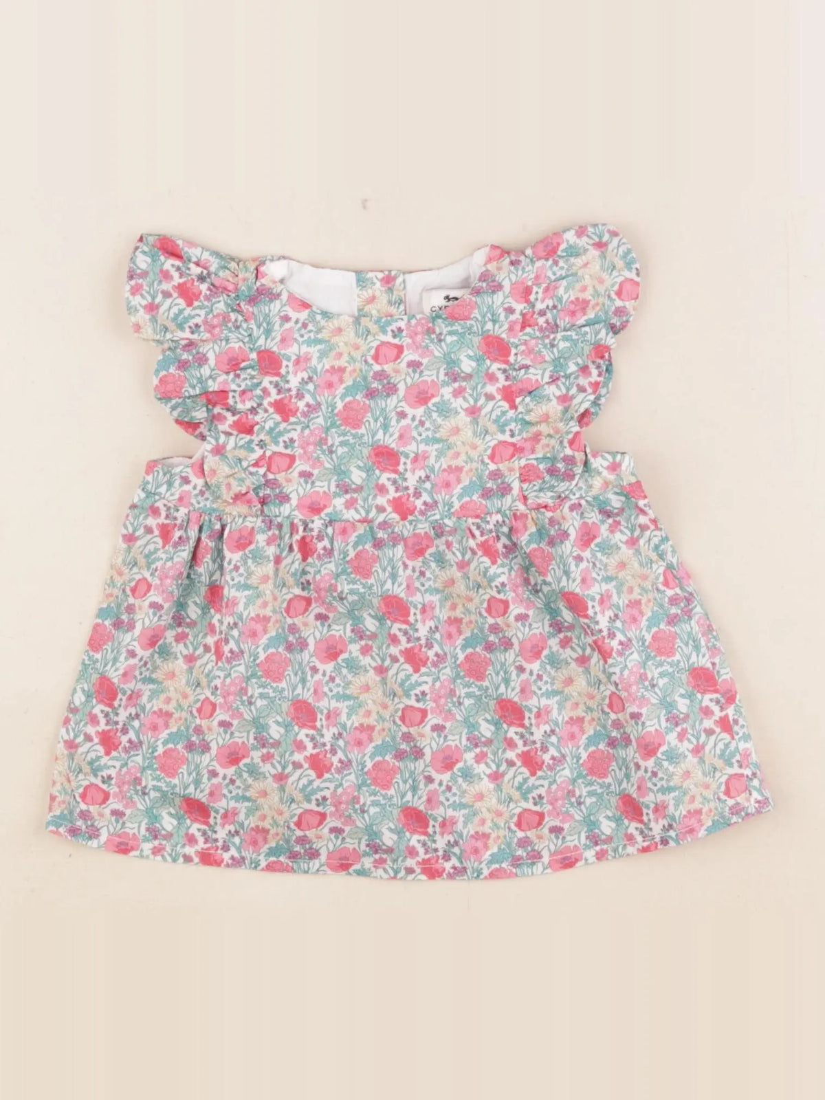 Cyrillus - blouse multicolore - 6 mois