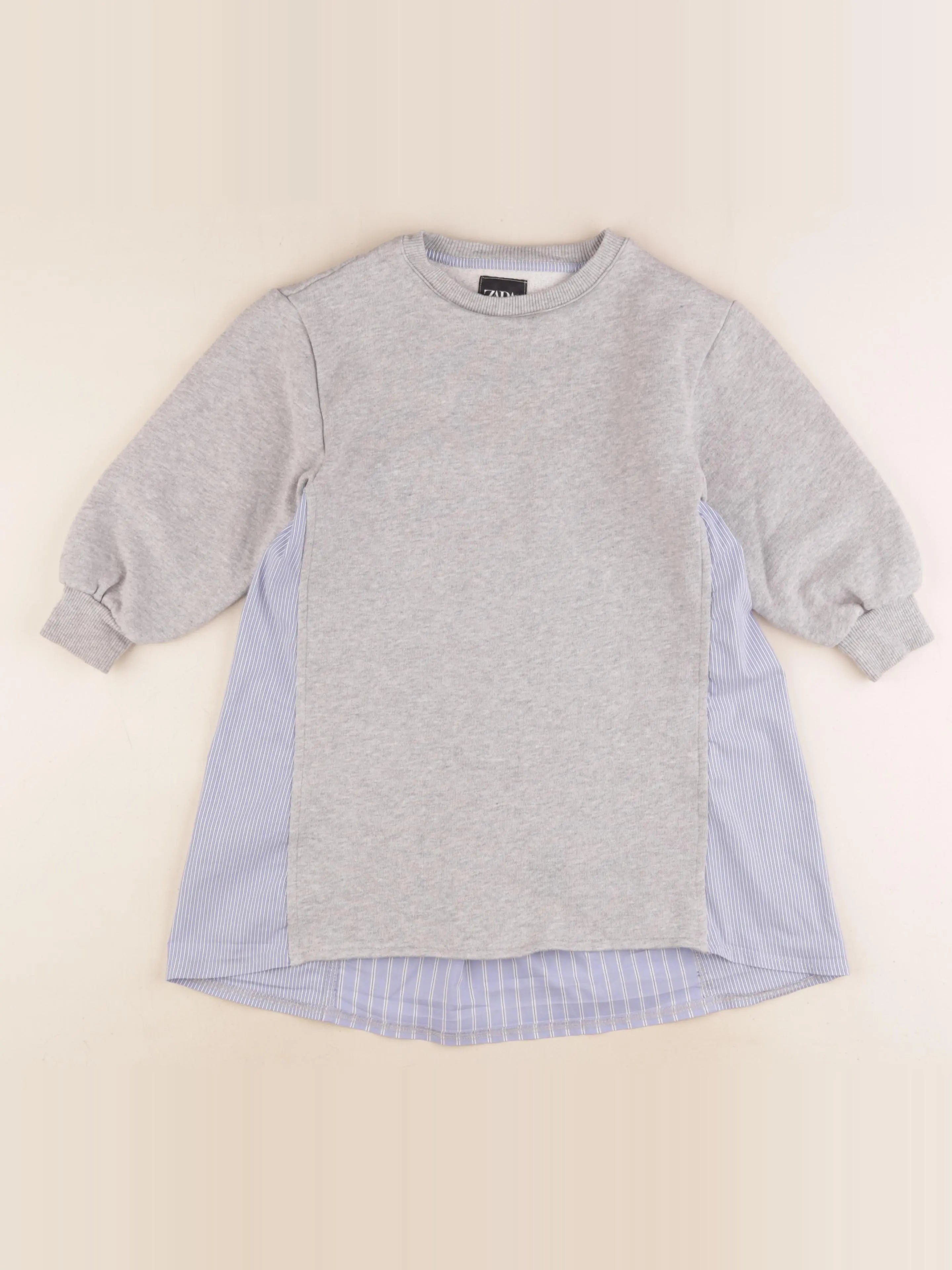 Zara - robe gris - 6/7 ans